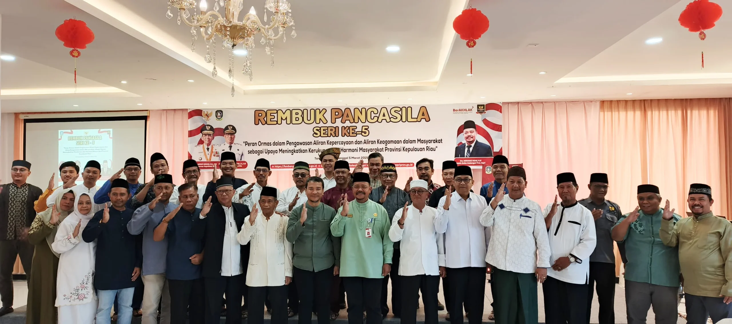 Tingkatkan Kerukunan dan Harmoni Masyarakat, Kesbangpol Kepri Gelar Rembuk Pancasila Seri Ke-5