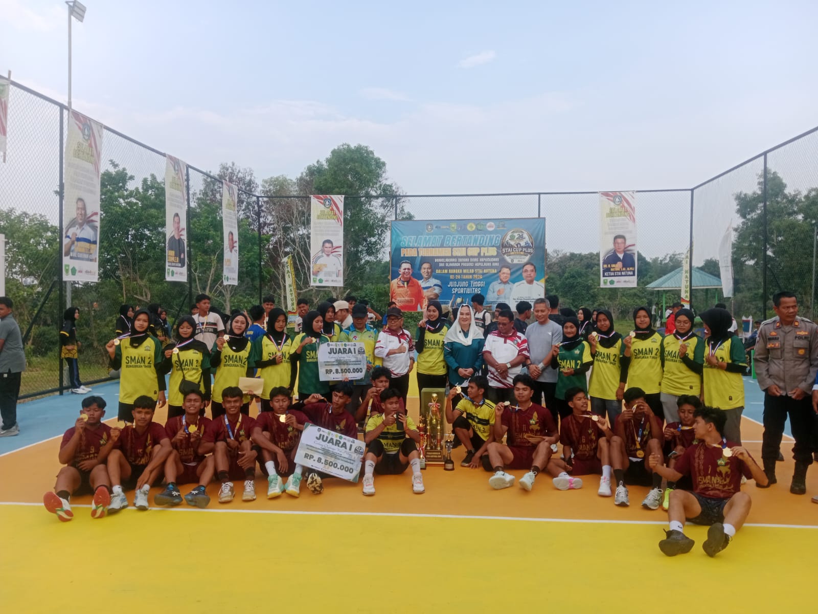 Kejuaraan Bola Voli Gubernur dan Wakil Gubernur Kepulauan Riau Tahun 2026 Berlangsung Meriah