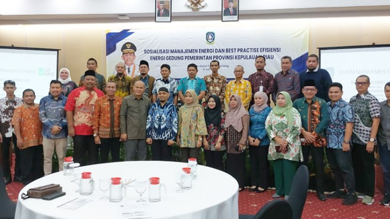 Bakesbangpol Kepri Mengikuti Sosialisasi Manajemen Energi Dan Best Practice Efisiensi Energi Gedung Pemerintah Provinsi Kepulauan Riau