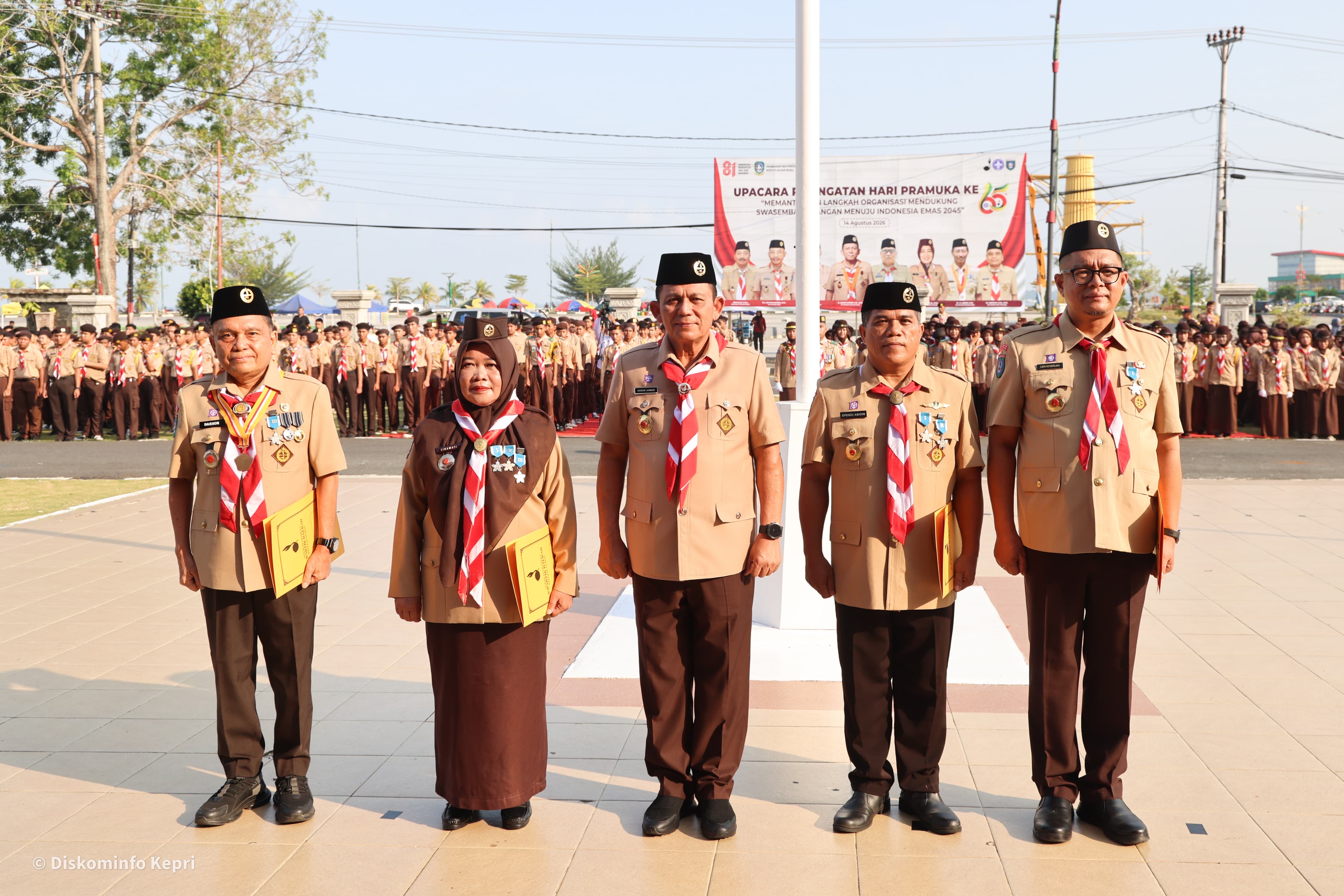 Hari Pramuka ke-65, Gubernur Ansar Dorong Pramuka Ambil Peran Dukung Swasembada Pangan