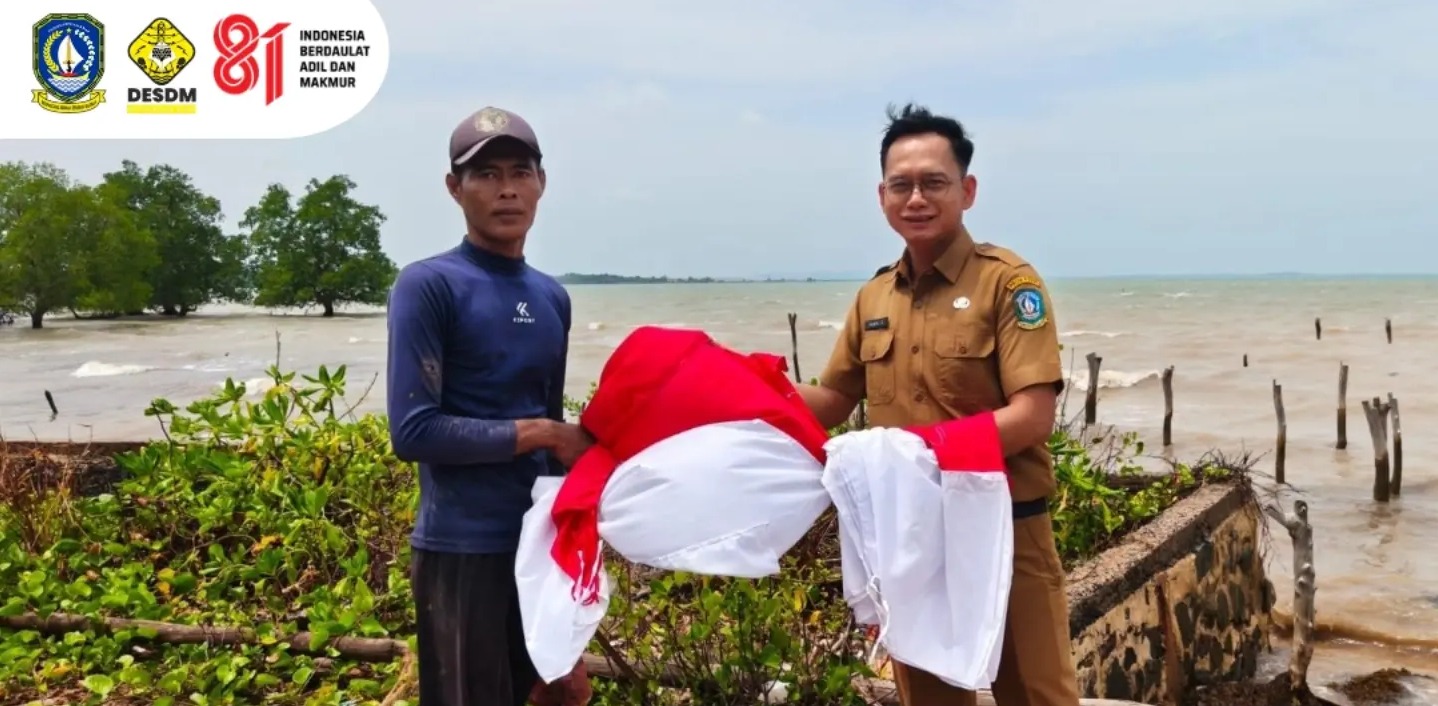 Dinas Energi dan Sumber Daya Mineral (ESDM) Provinsi Kepulauan Riau turut mendukung dan mempublikasikan pelaksanaan Gerakan Pembagian Bendera Merah Putih Tahun 2026.