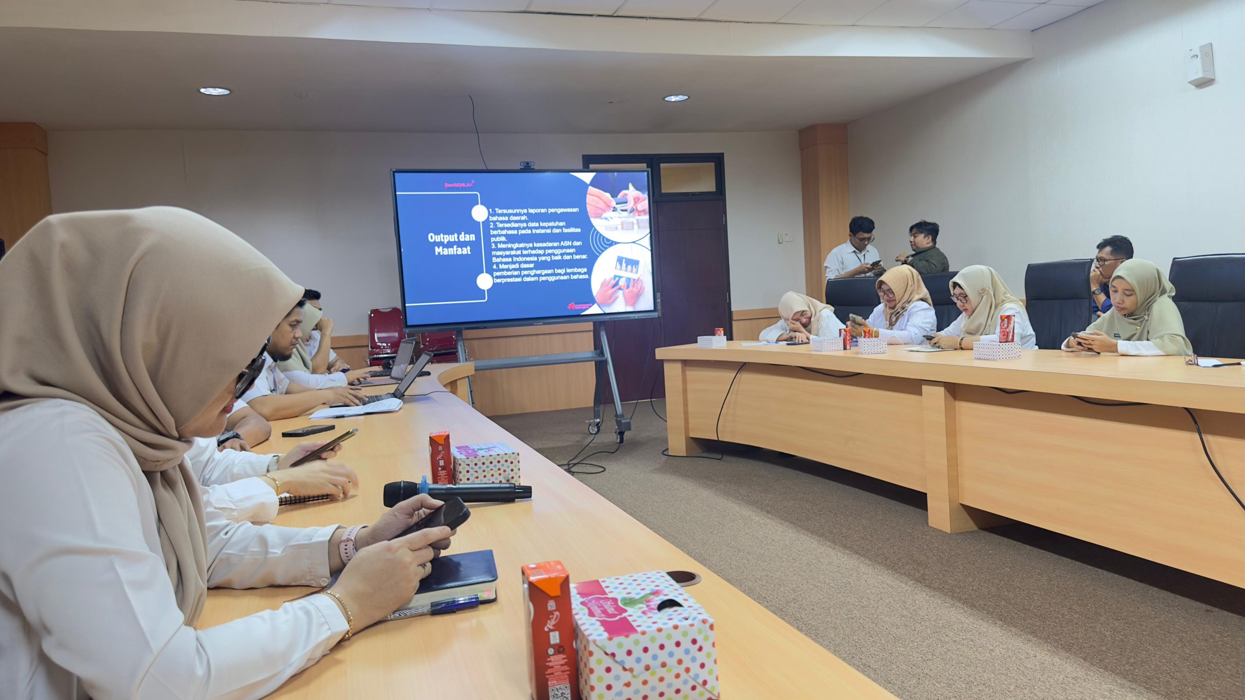 Badan Kesbangpol Kepri Menjadi Wakil Ketua Tim Pengawasan Penggunaan Bahasa Indonesia di Lingkungan Pemprov Kepulauan Riau