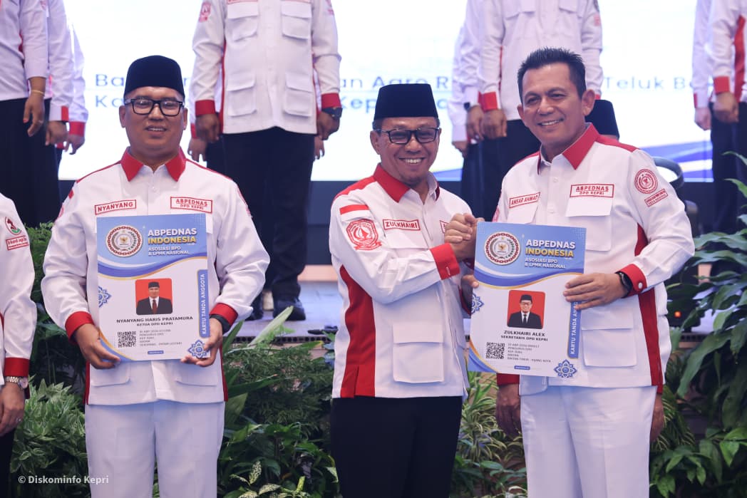 ABPEDNAS dan Srikandi Jaga Desa Dikukuhkan di Kepri, Gubernur Ansar Tekankan Peran Strategis Desa