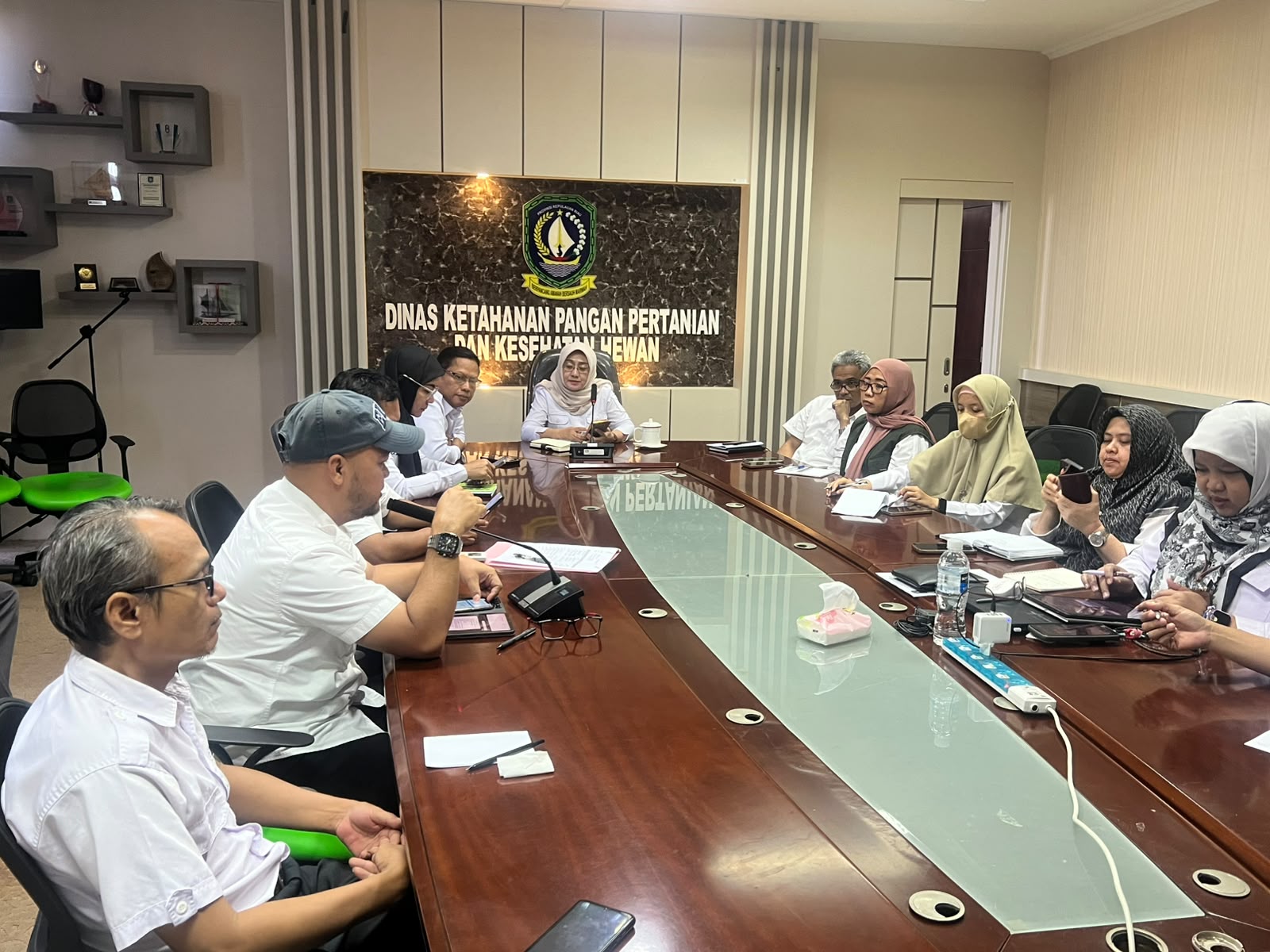 DKP2KH Prov. Kepri Rapat Persiapan Forum Konsultasi Publik (FKP)