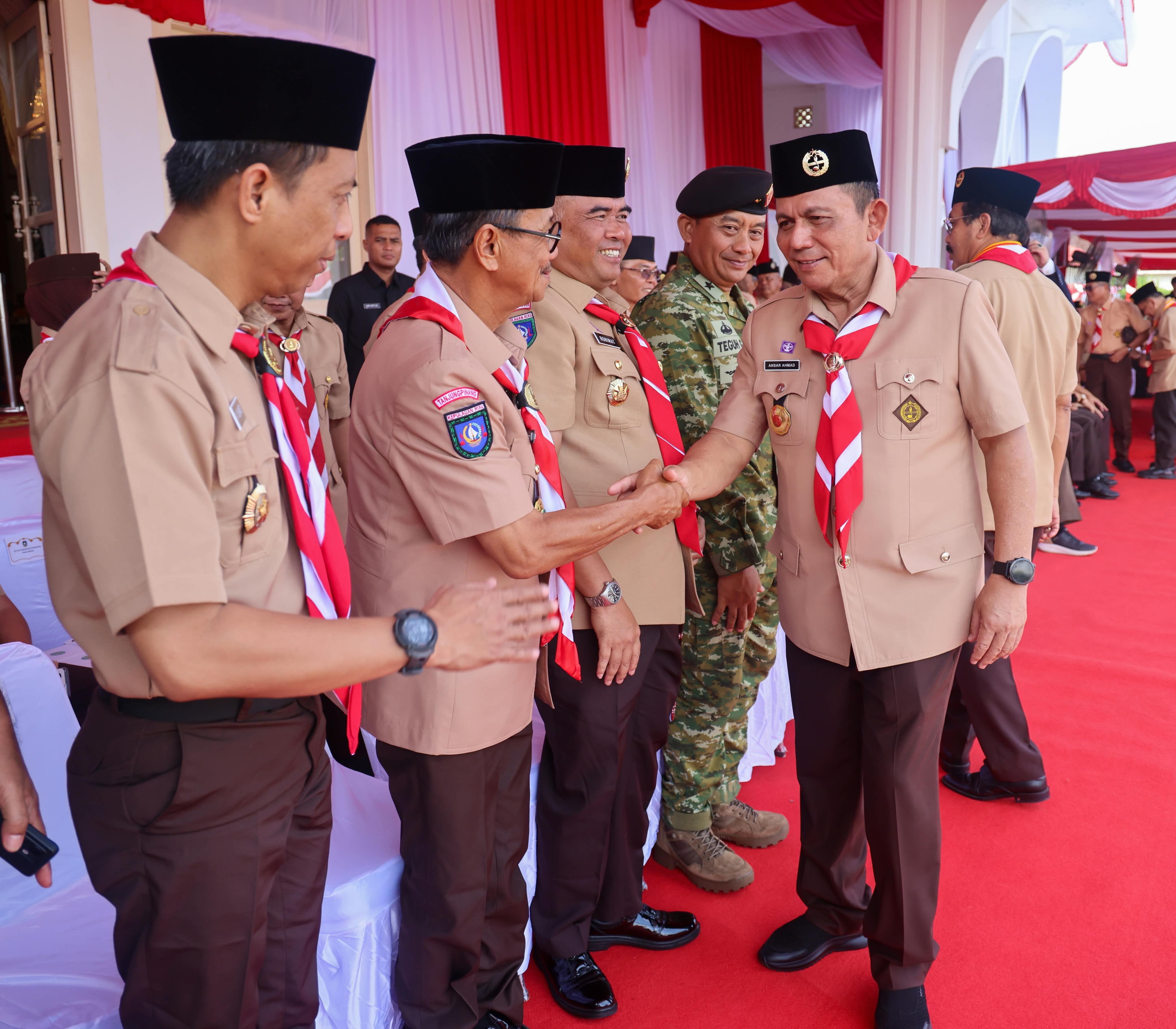 Hari Pramuka ke-65, Gubernur Ansar Dorong Pramuka Ambil Peran Dukung Swasembada Pangan