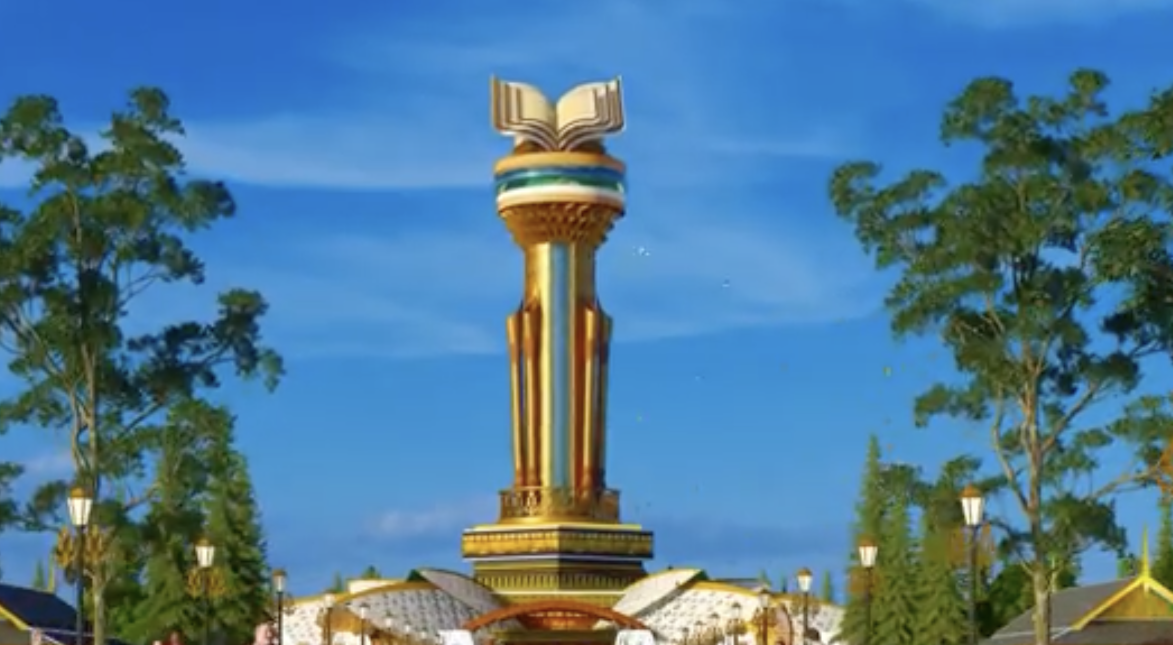 MONUMEN TUGU BAHASA PULAU PENYENGAT