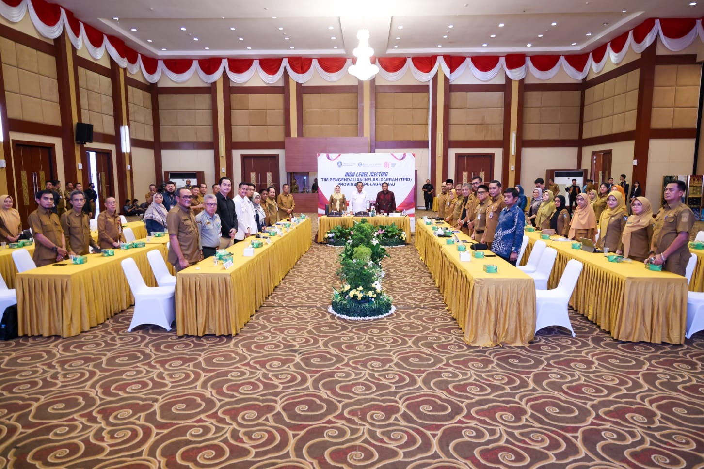 Gubernur Ansar Pimpin High Level Meeting TPID, Perkuat Sinergi Jaga Stabilitas Inflasi di Kepri