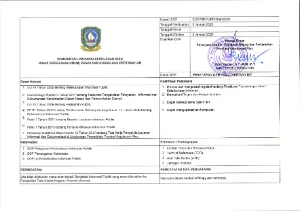 SOP Penetapan dan Pemutakhiran DIP