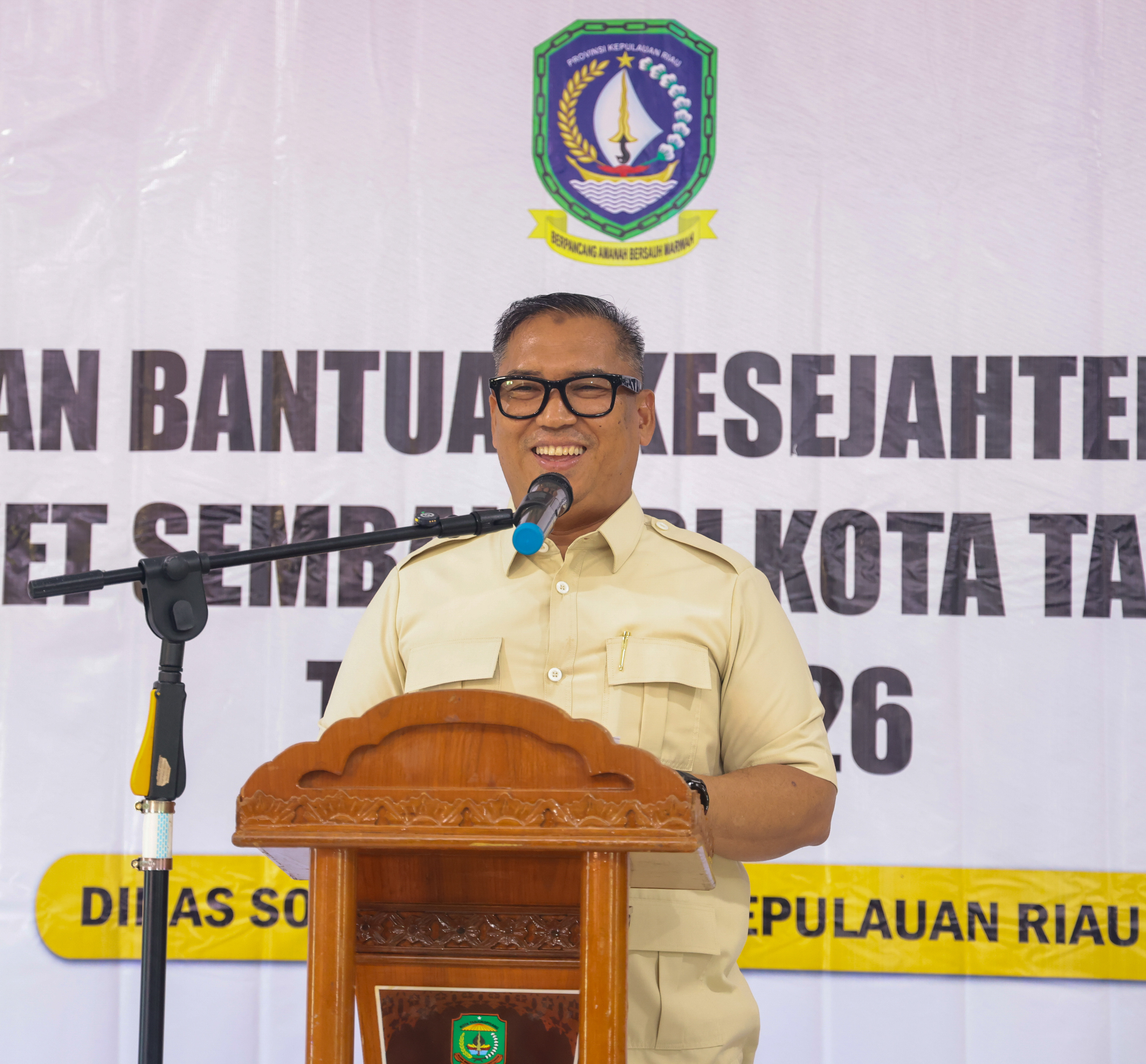 Pemprov Kepri Salurkan 500 Paket Sembako, Perkuat Kesejahteraan Sosial di Tanjungpinang