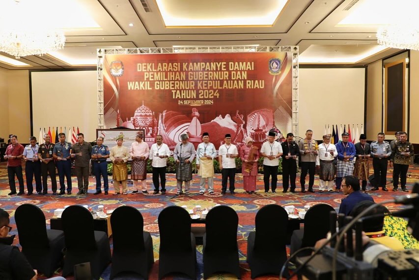 Deklarasi Kampanye Damai Pemilihan Gubernur dan Wakil Gubernur Kepulauan Riau Tahun 2024