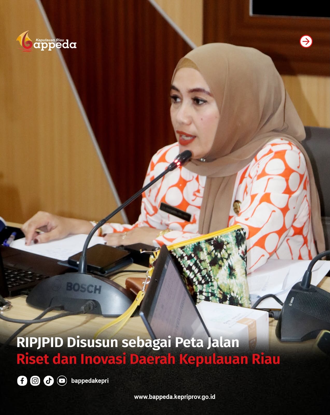 RIPJPID Disusun sebagai Peta Jalan Riset dan Inovasi Daerah Kepulauan Riau