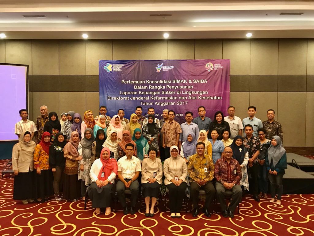 Pertemuan SIMAK & SAIBA dalam Implementasi Tranparansi Laporan Keuangan