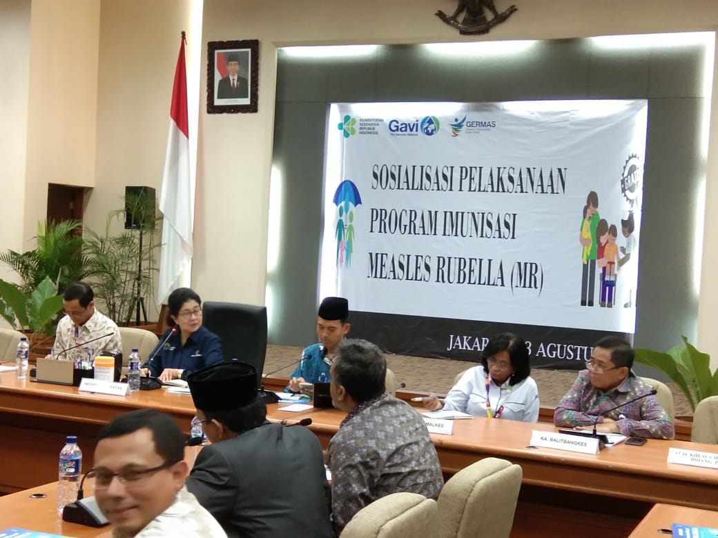 Sepakat Bersinergi, Kemenkes, MUI dan Dinkes Dukung Kampanye Imunisasi Campak Rubella