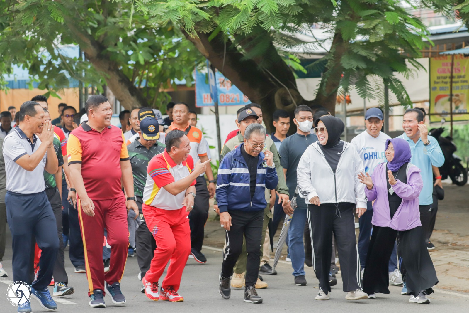 Ketua DPRD Kepri Hadiri Olahraga Bersama TNI-POLRI Serta FORKOPIMDA Yang Di Gelar Koarmada I