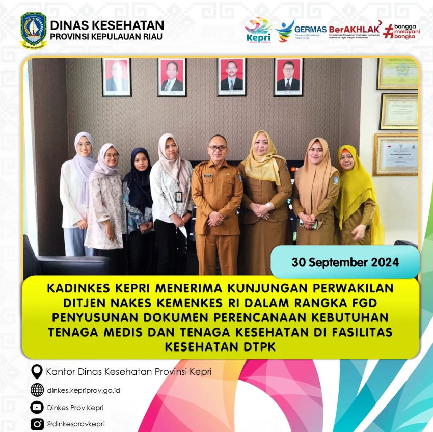 kunjungan dari perwakilan Ditjen Nakes Kemenkes RI