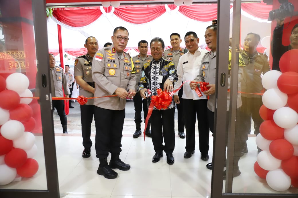 Ketua DPRD Kepri Hadiri Peresmian Gedung Catur Prasetya (Assessment Center) Polda Kepri