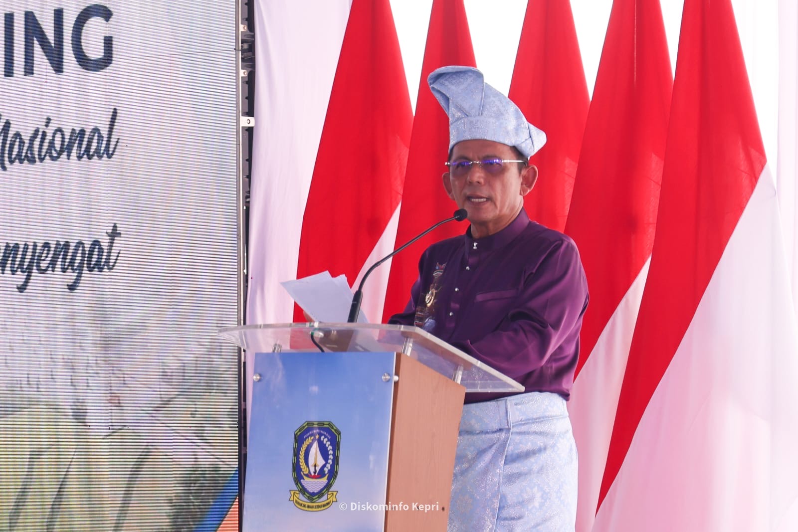 Mendagri Tito Karnavian Resmikan Groundbreaking Museum dan Monumen Bahasa Nasional di Pulau Penyengat