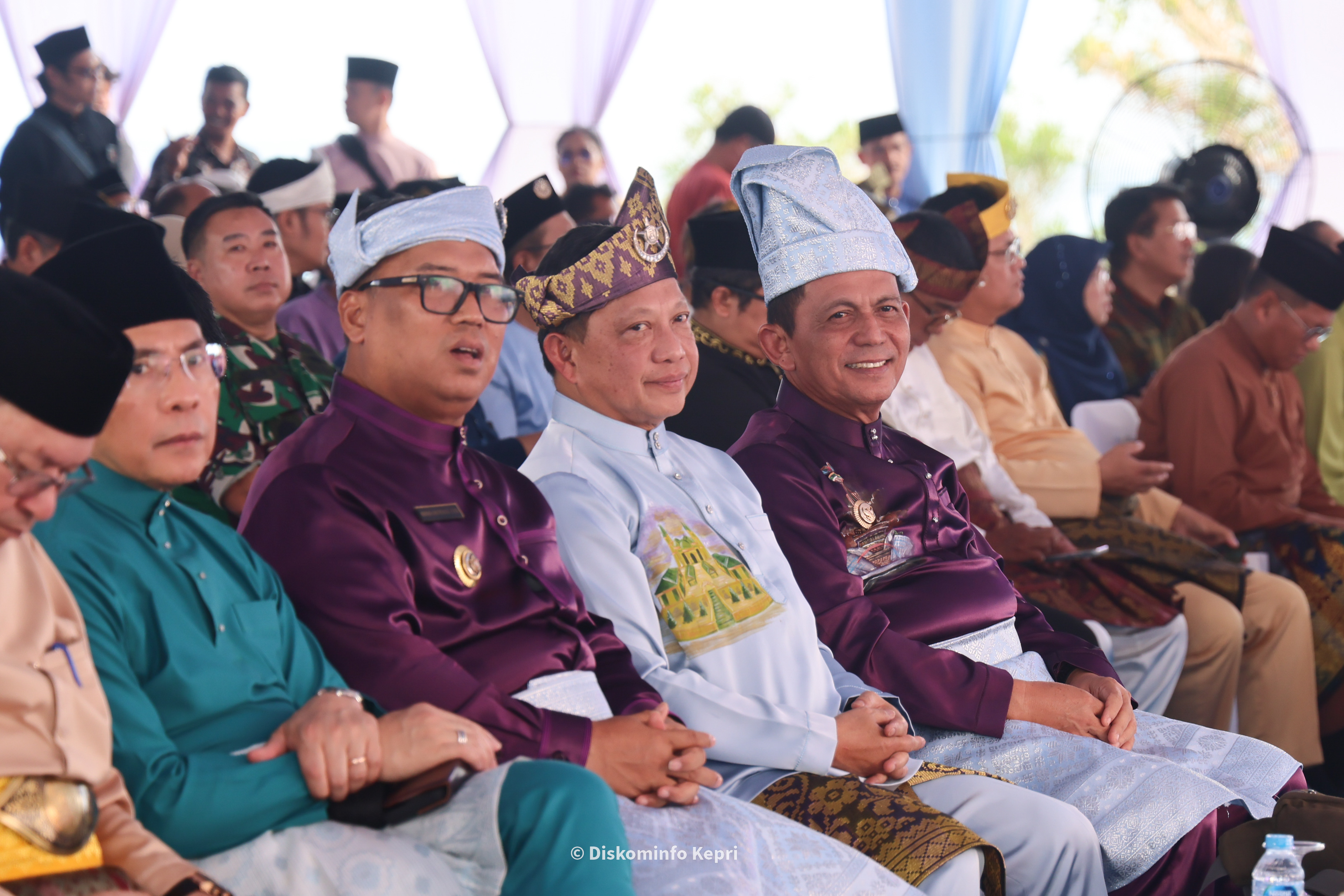 Mendagri Tito Karnavian Resmikan Groundbreaking Museum dan Monumen Bahasa Nasional di Pulau Penyengat