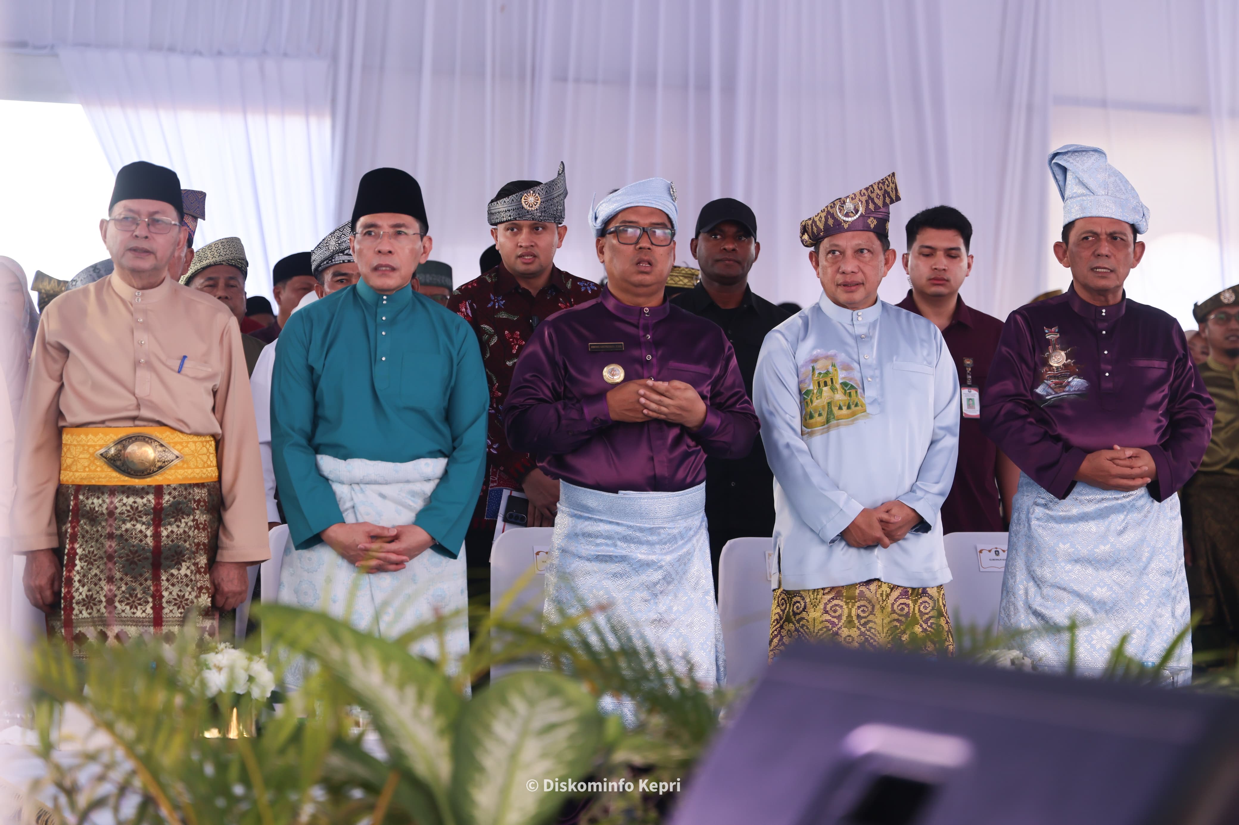Mendagri Tito Karnavian Resmikan Groundbreaking Museum dan Monumen Bahasa Nasional di Pulau Penyengat