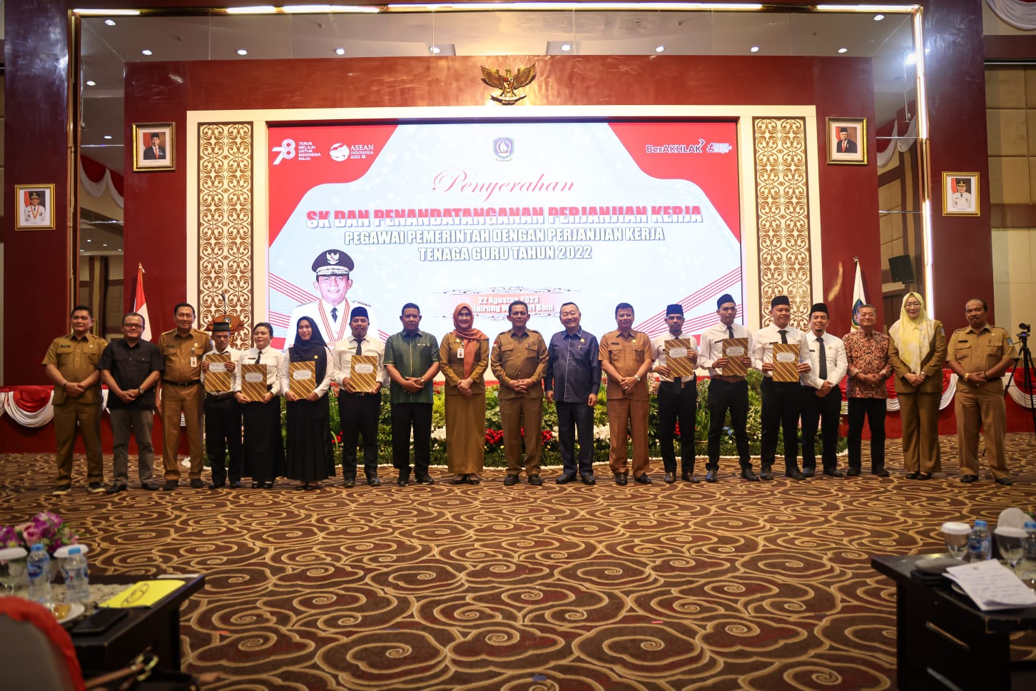 Ketua Komisi I DPRD Prov Kepri Hadiri Acara Pengangkatan PPPK Tenaga Guru