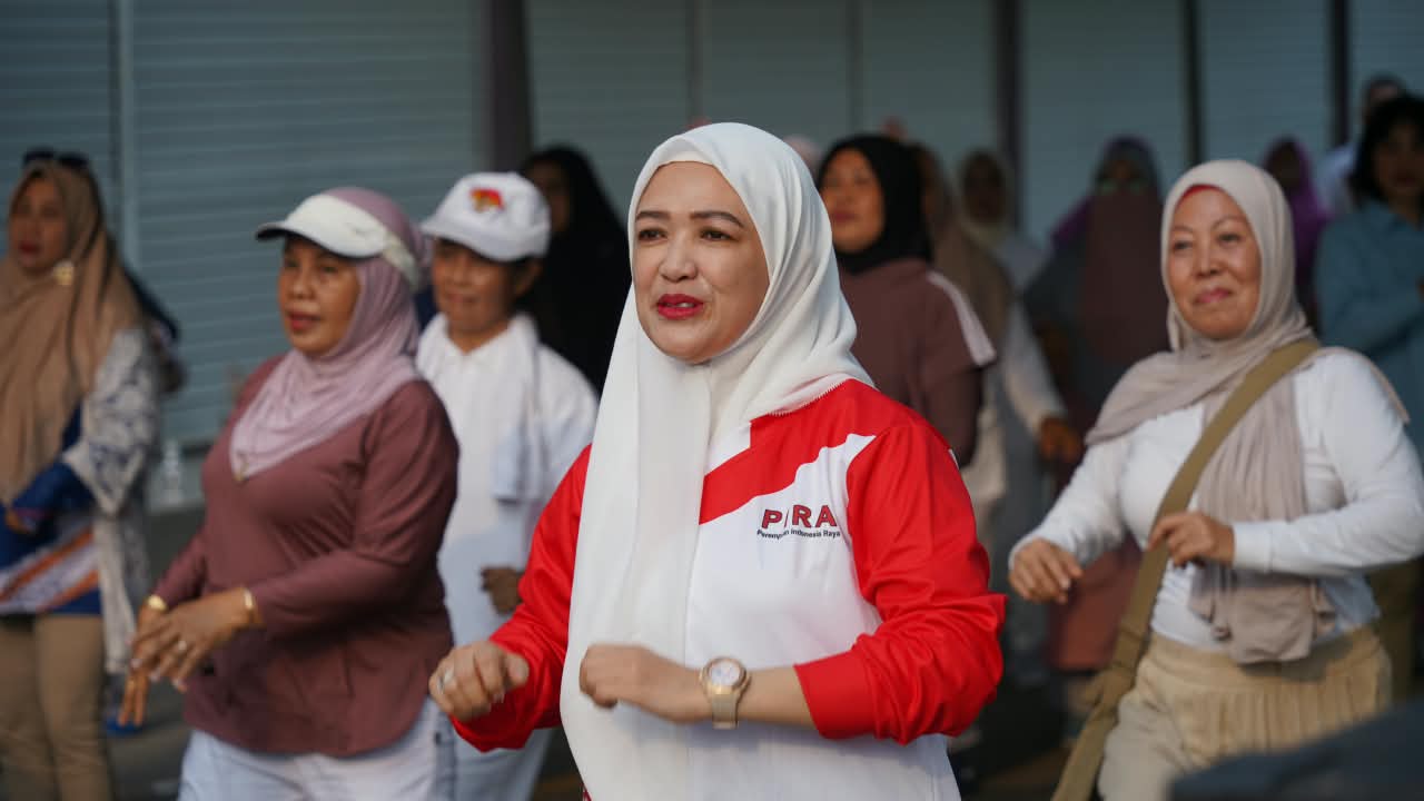Wagub Nyanyang Ikuti Kegiatan Merdeka Sehat Partai Gerindra