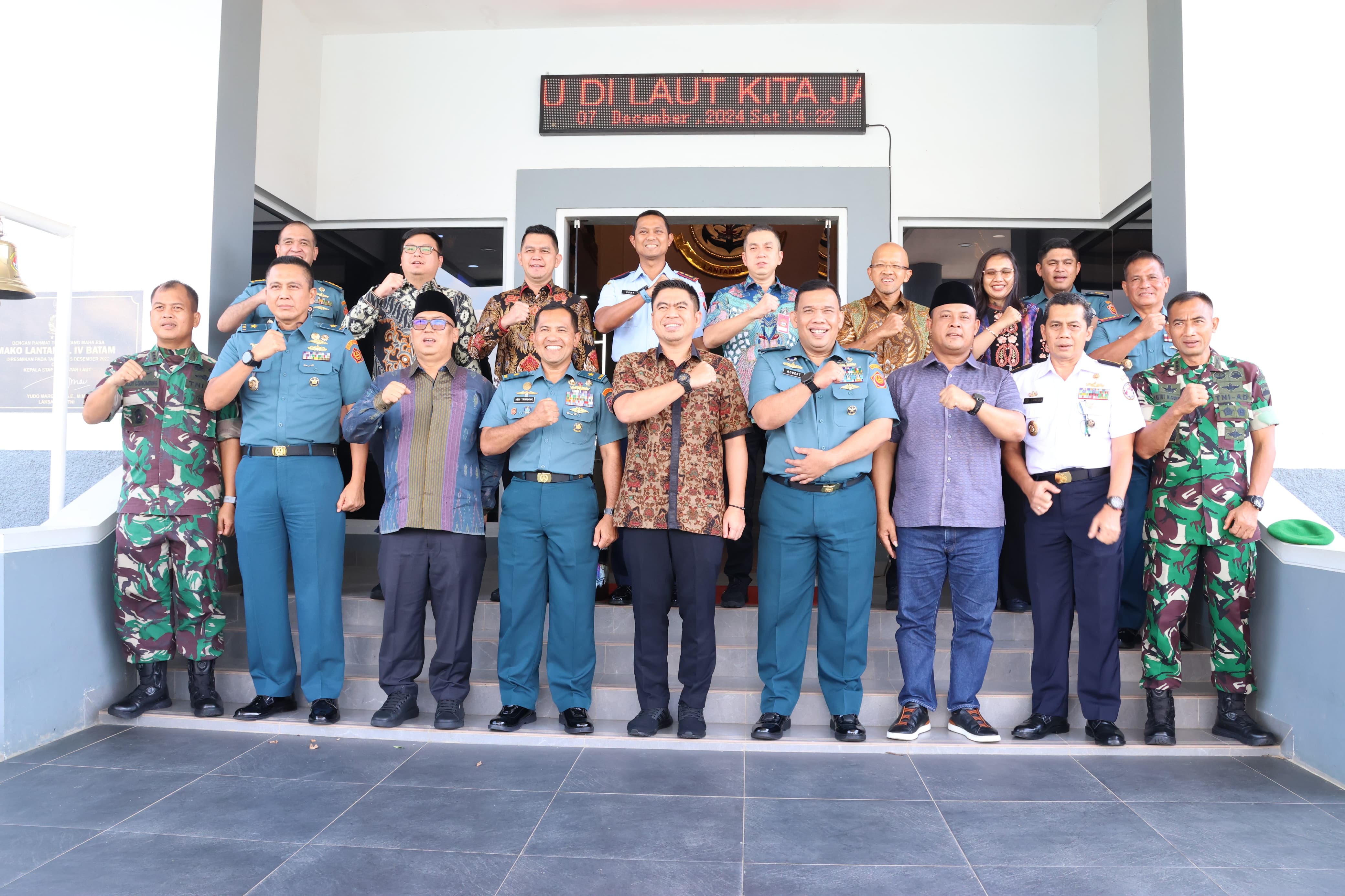 Ketua DPRD Kepri Hadiri Peresmian Maritime Command Center (MCC) Batam