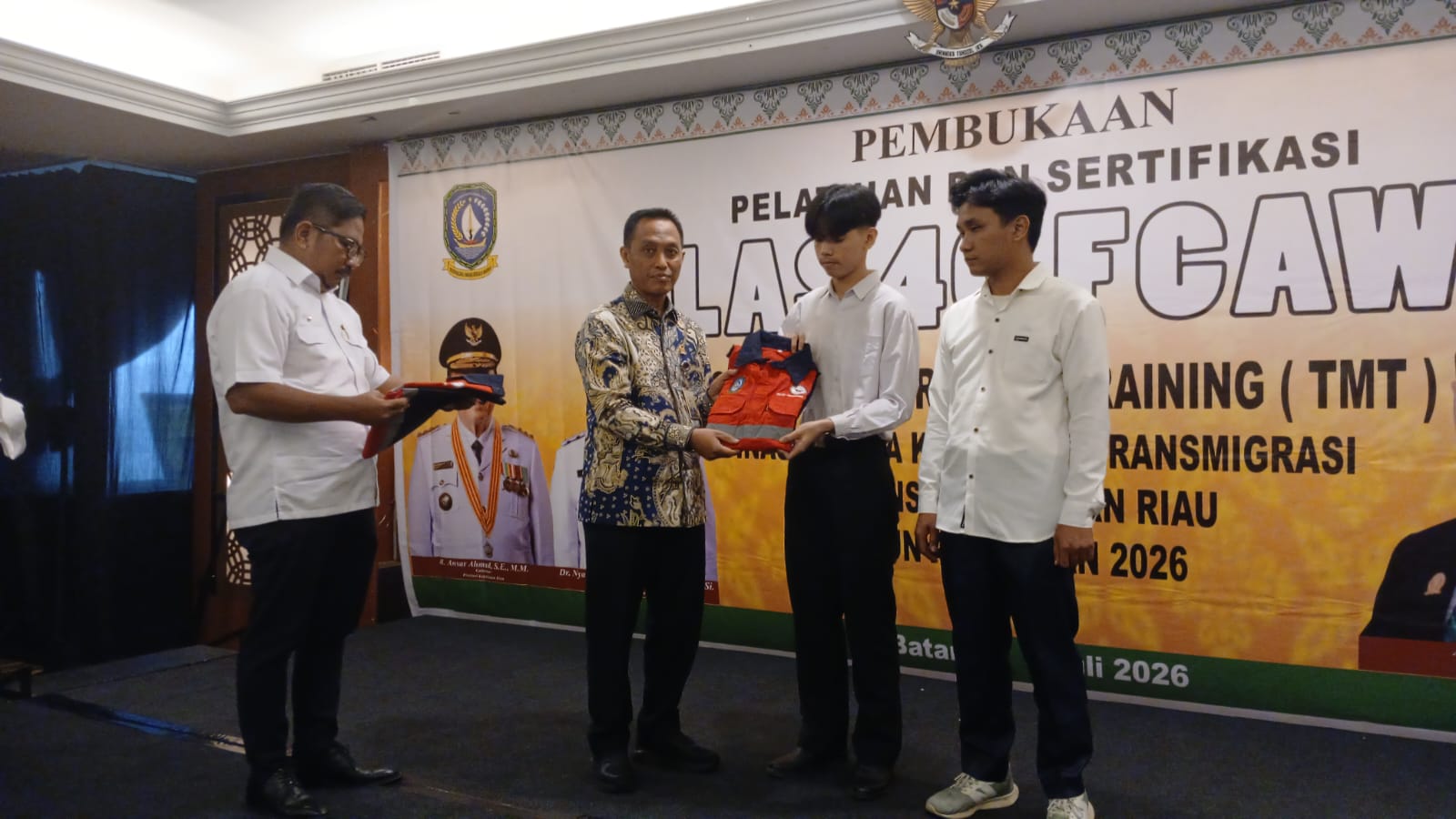 Aman Buka Pelatihan dan Sertifikasi Las 4G FCAW, Permudah SDM Batam Dapat Peluang Kerja