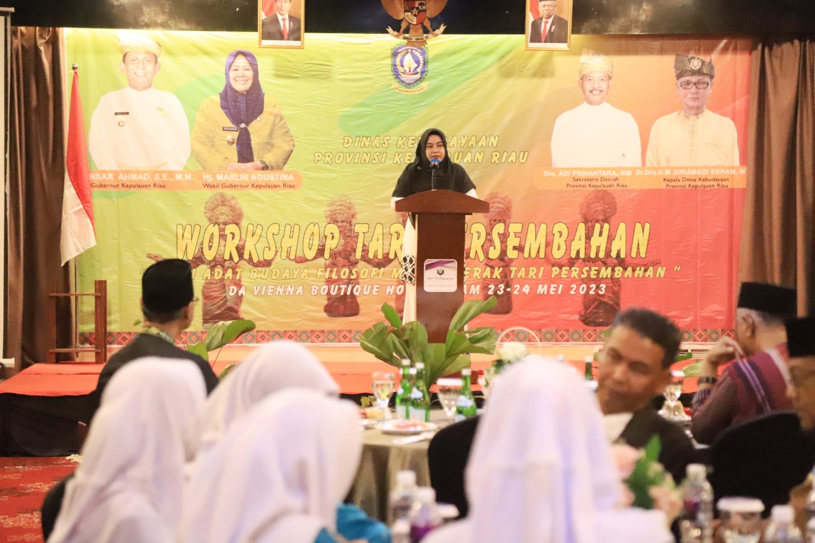Gelar Workhop Tari Persembahan, Anggota Komisi IV DPRD Kepri Ajak Para Penari Memahami Filosofi Yang Terkandung Dalam Setiap Gerak Tari