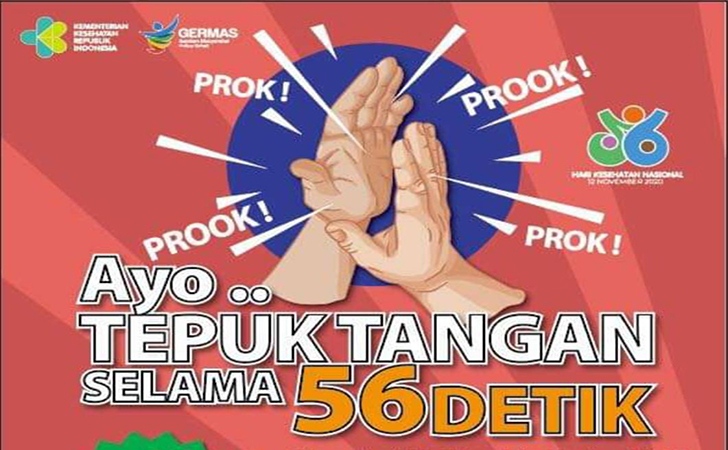 Hari Kesehatan Nasional dan Gerakan Tepuk Tangan 56 Detik