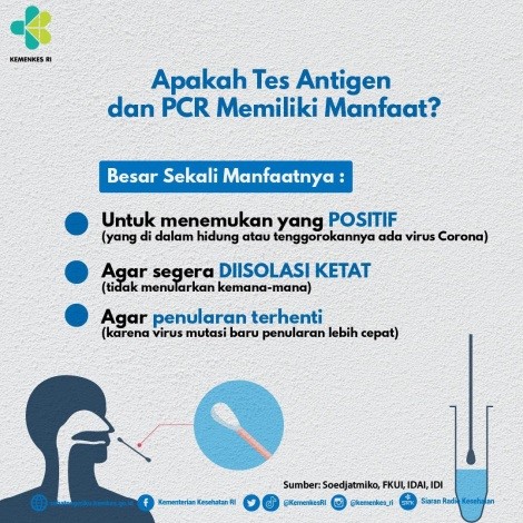 Mengenal Jenis dan Manfaat Rapid Test dan Swab PCR