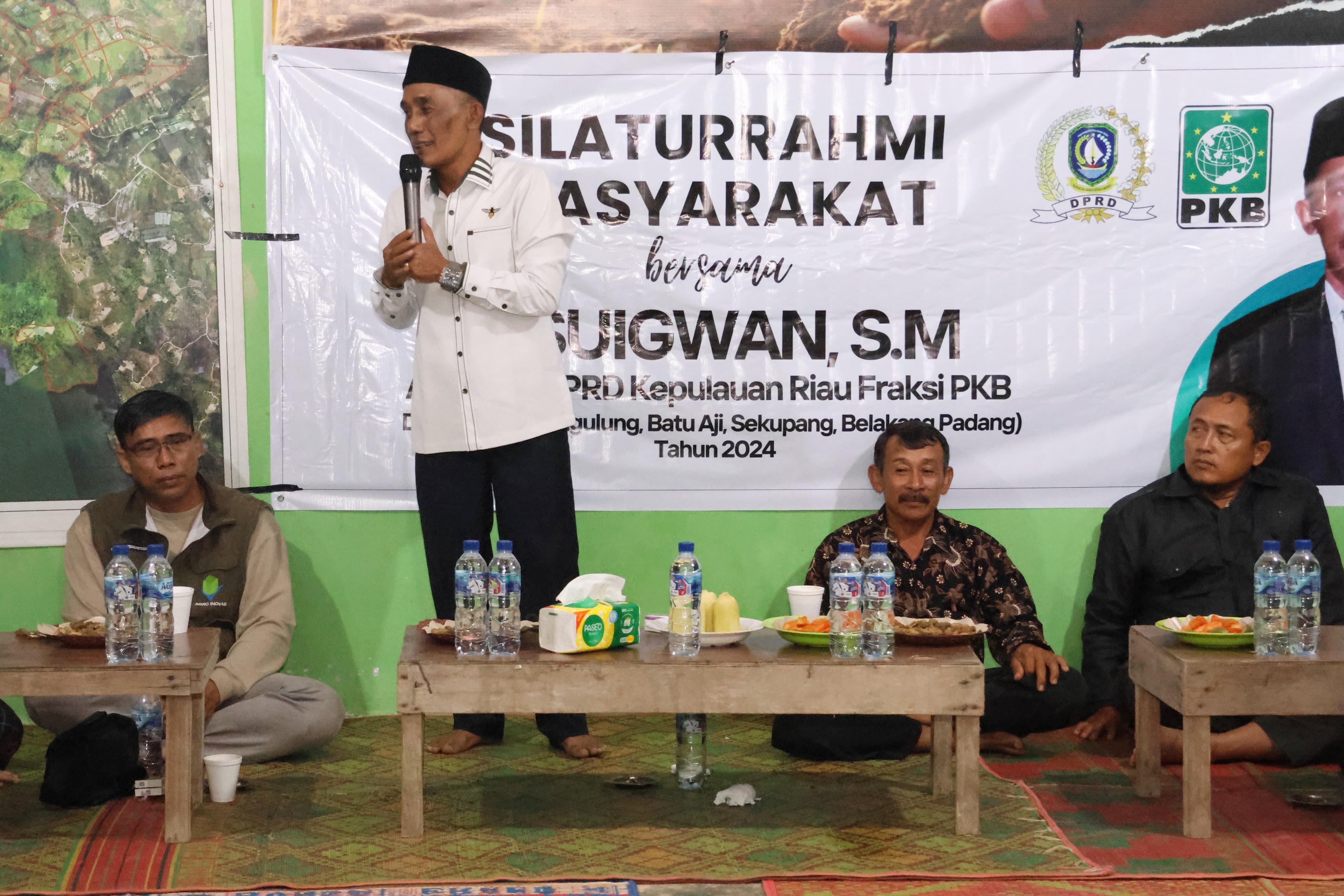 Wakil Ketua Komisi I DPRD Kepri, Suigwan, Serap Aspirasi Kelompok Tani dan Warga Tembesi Lama