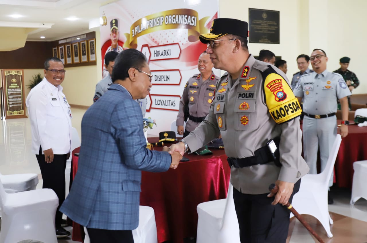 Ketua DPRD Kepri Hadiri Apel Gelar Pasukan Gabungan Operasi Ketupat Seligi 2024