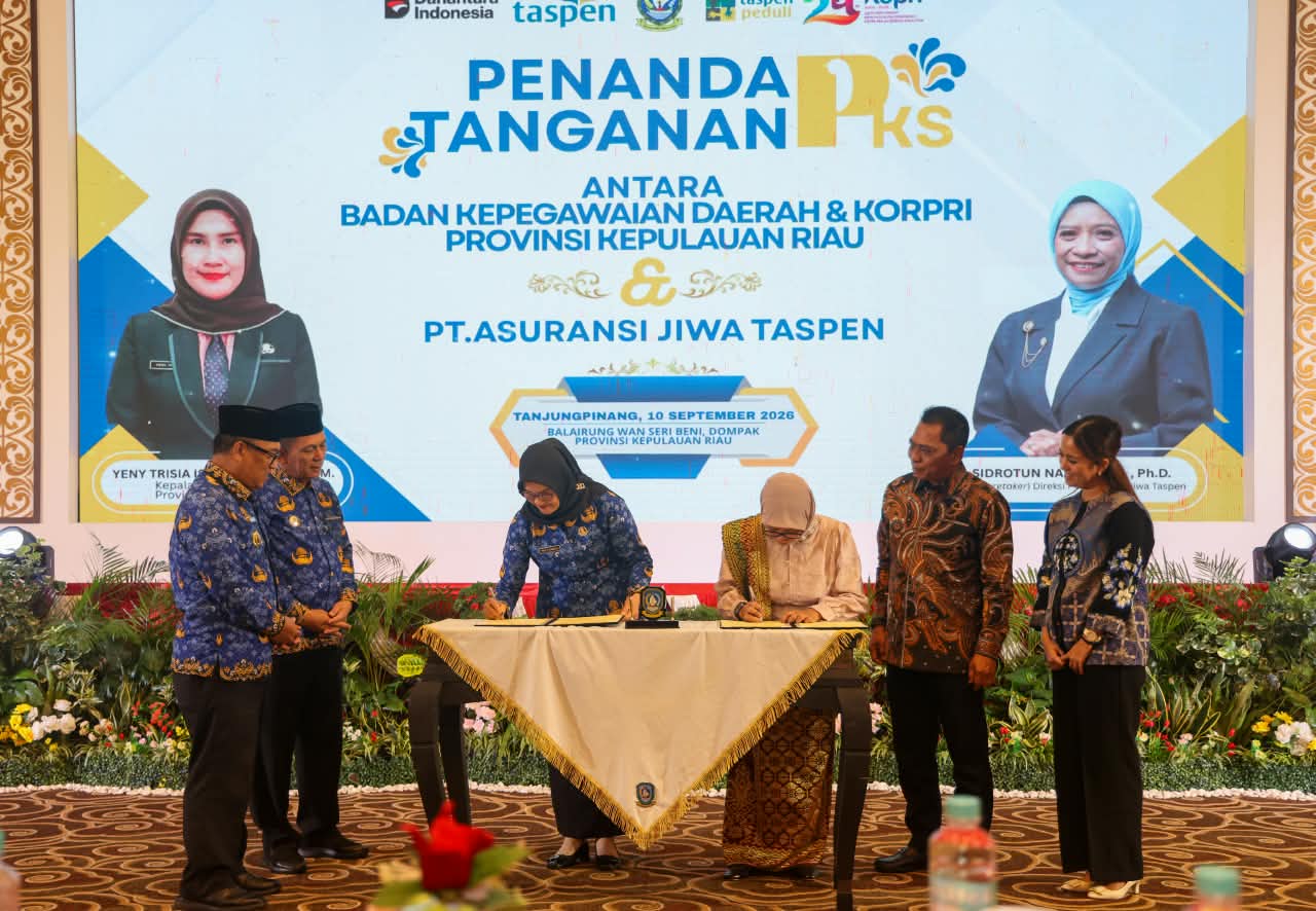Taspen Safety Day 2026 Digelar di Kepri, Pemprov dan Taspen Group Perkuat Perlindungan ASN