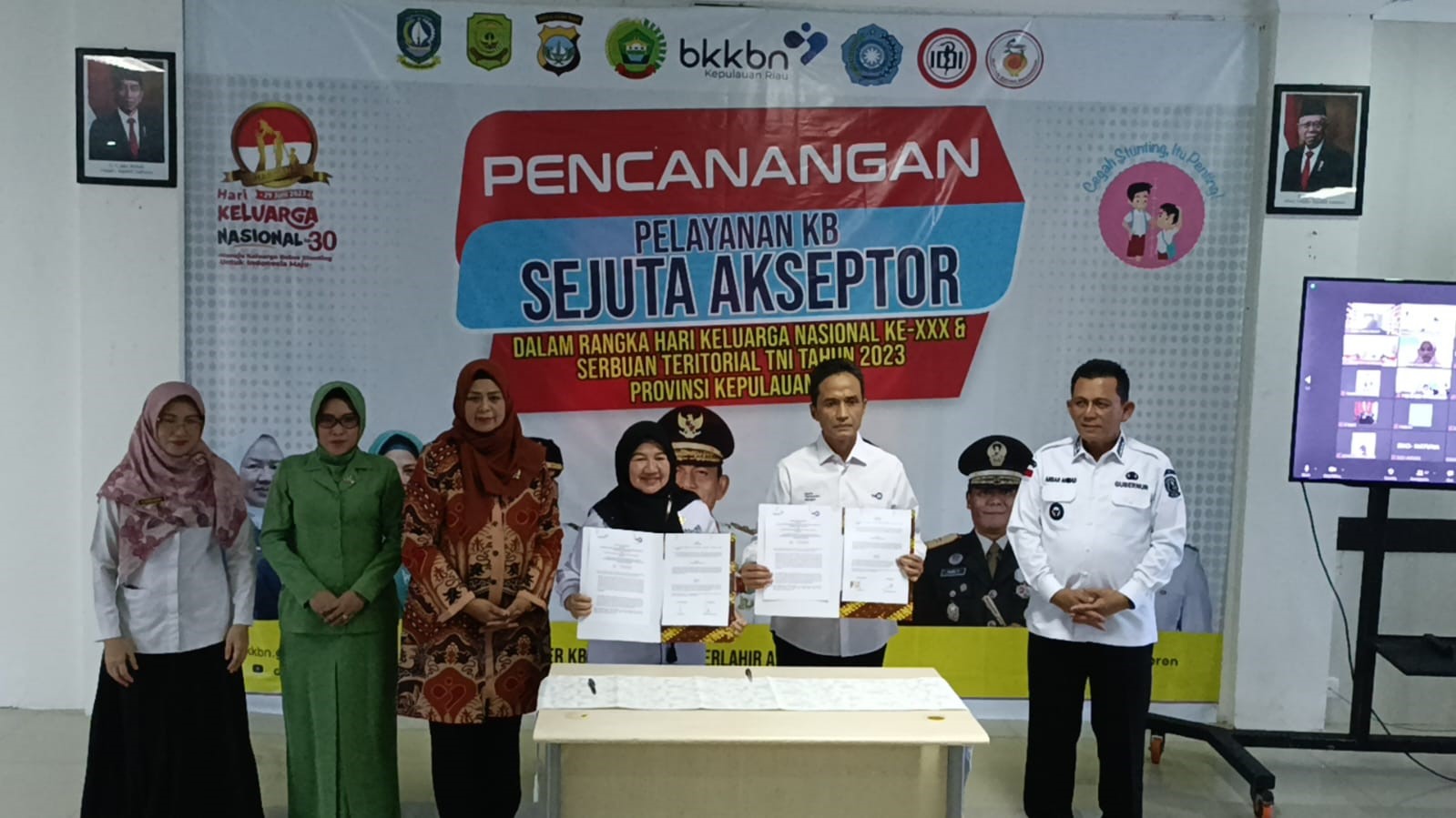 Peringati Hari Keluarga Nasional (Harganas), Pemprov Kepri Luncurkan Pelayanan KB Sejuta Akseptor