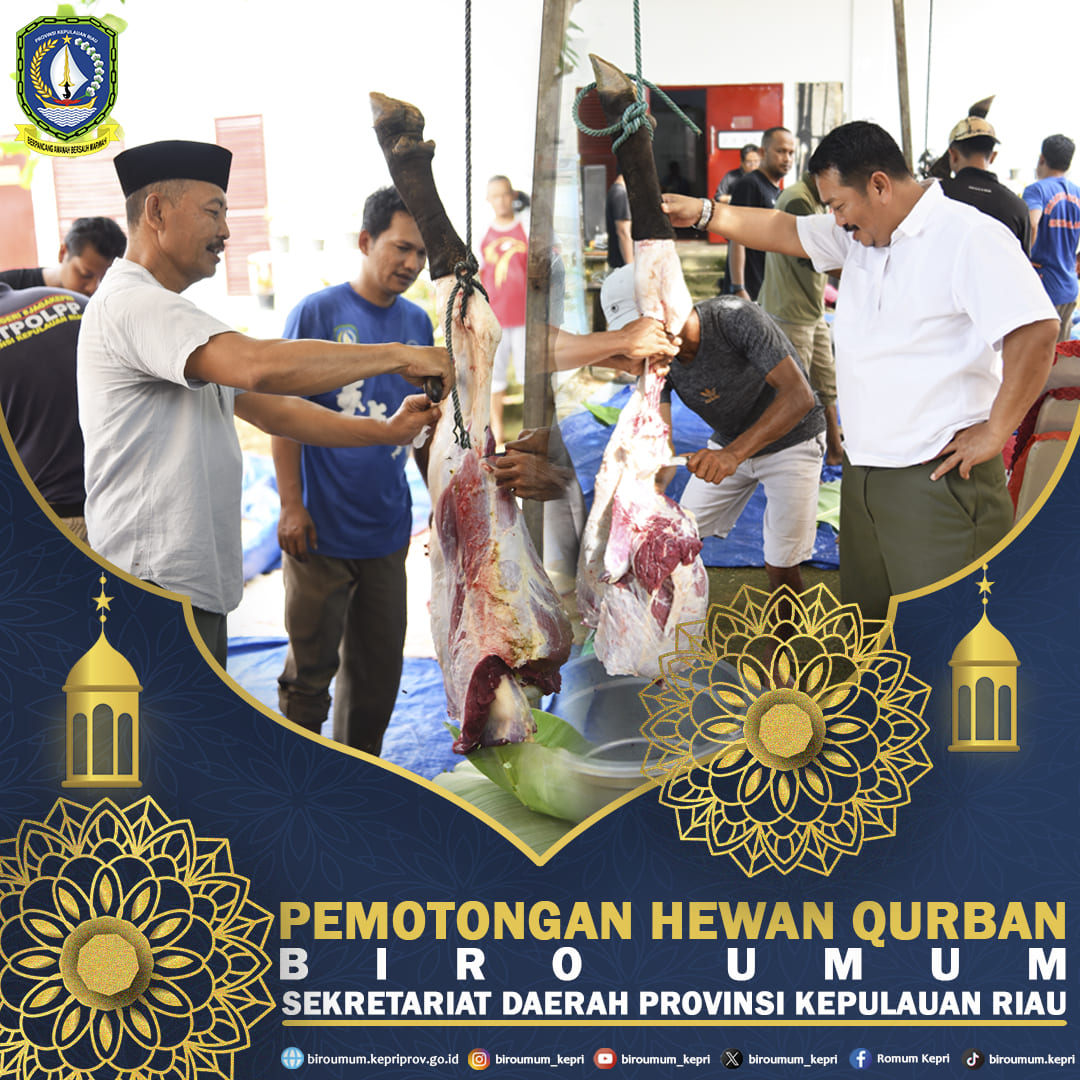 Hari Raya Idul Adha Biro Umum Qurban 2 Ekor Sapi