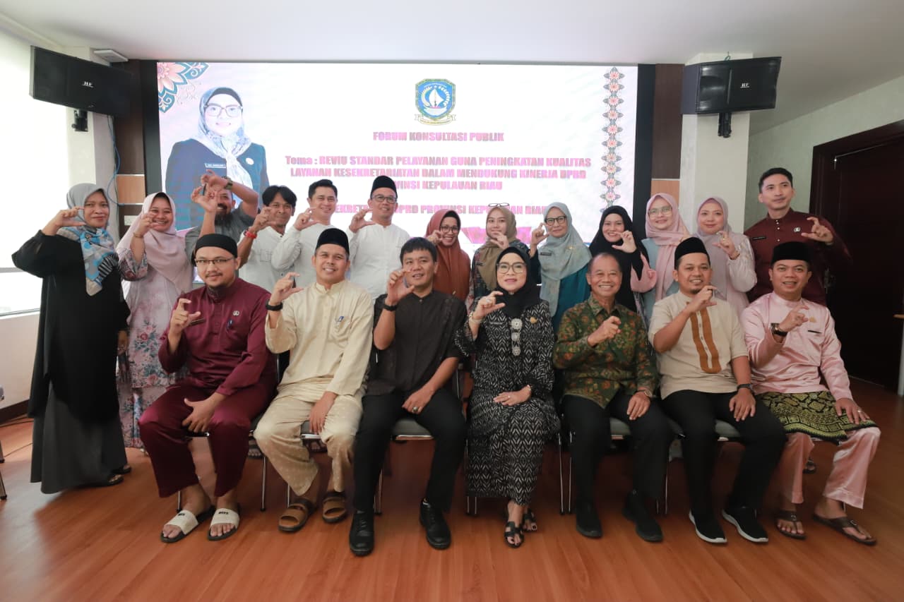 Sekretariat DPRD Kepri Gelar Forum Konsultasi Publik 2026, Dorong Peningkatan Kualitas Layanan dan Keterbukaan Informasi