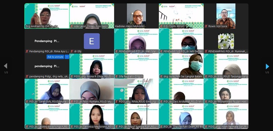 Dokter dan Dokter Gigi Internsip Bantu Penuhi Kebutuhan Tenaga Kesehatan di Kepri