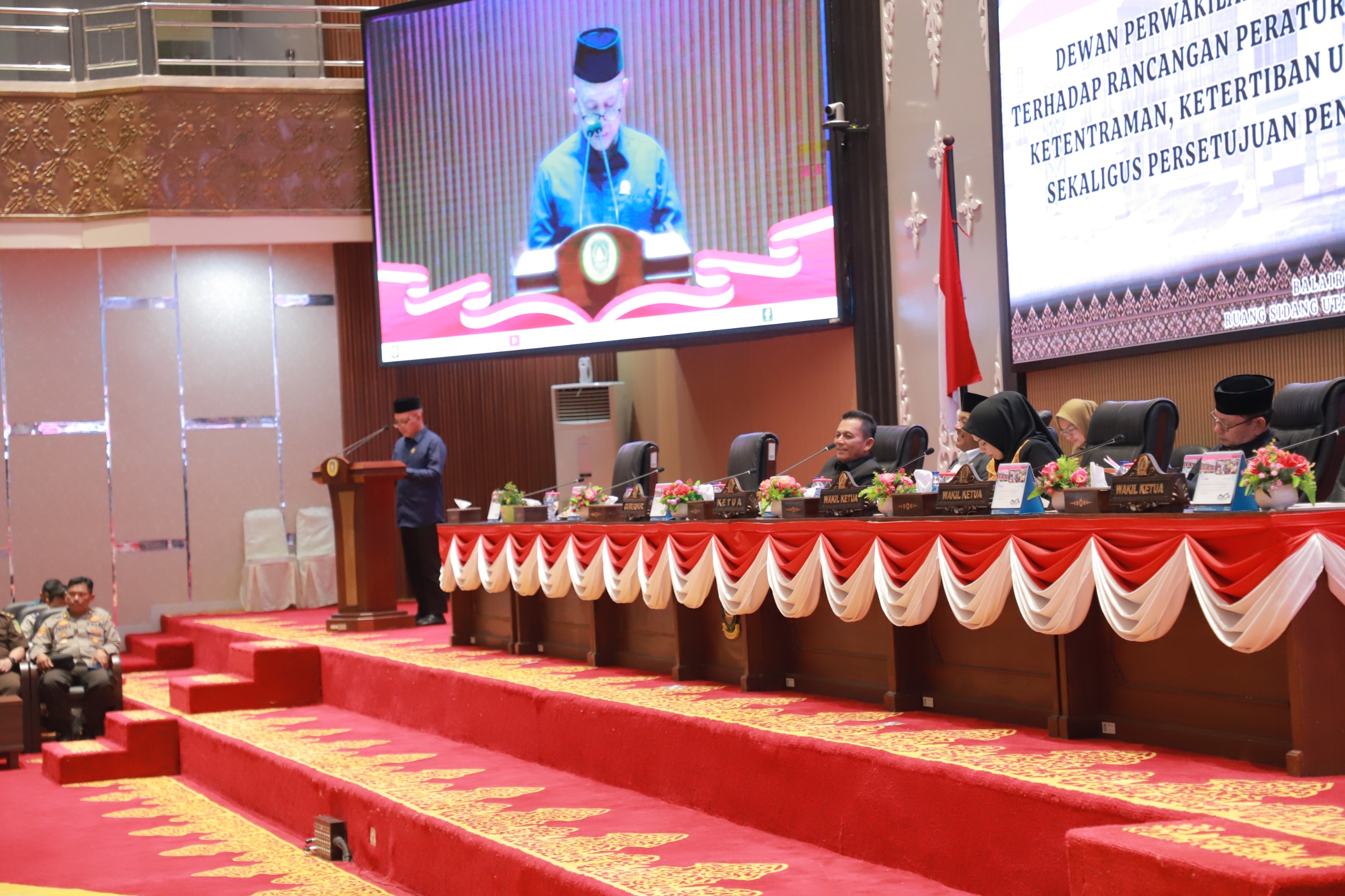DPRD Kepri Tetapkan Perda Tentang Penyelenggaraan Ketentraman, Ketertiban Umum dan Perlindungan Masyarakat