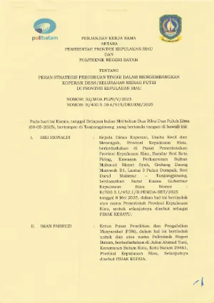 KESBER POLITEKNIK batam