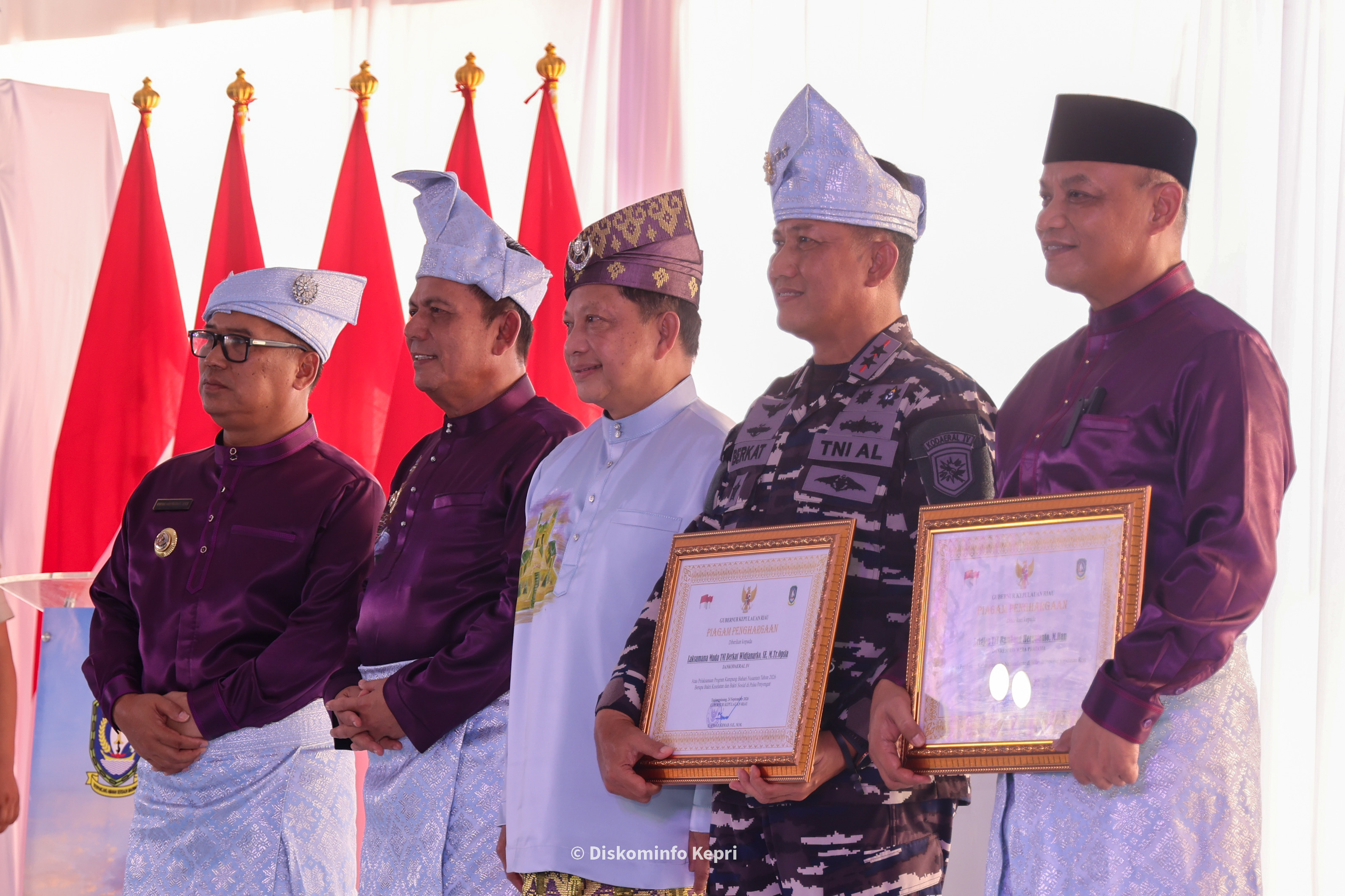 Mendagri Tito Karnavian Resmikan Groundbreaking Museum dan Monumen Bahasa Nasional di Pulau Penyengat