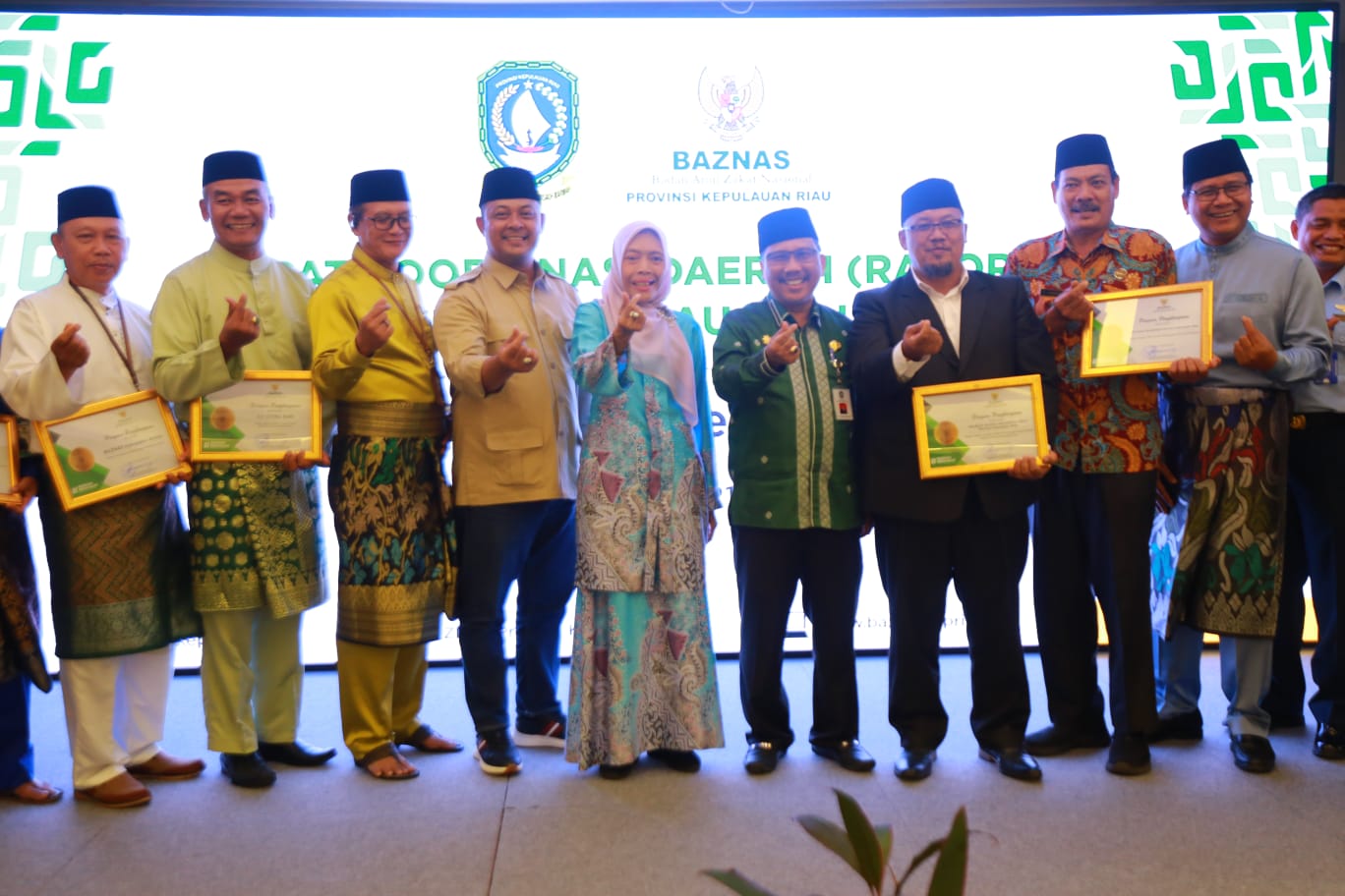 Ketua DPRD Kepri Hadiri Acara Pembukaan Rakorda Baznas Kepri