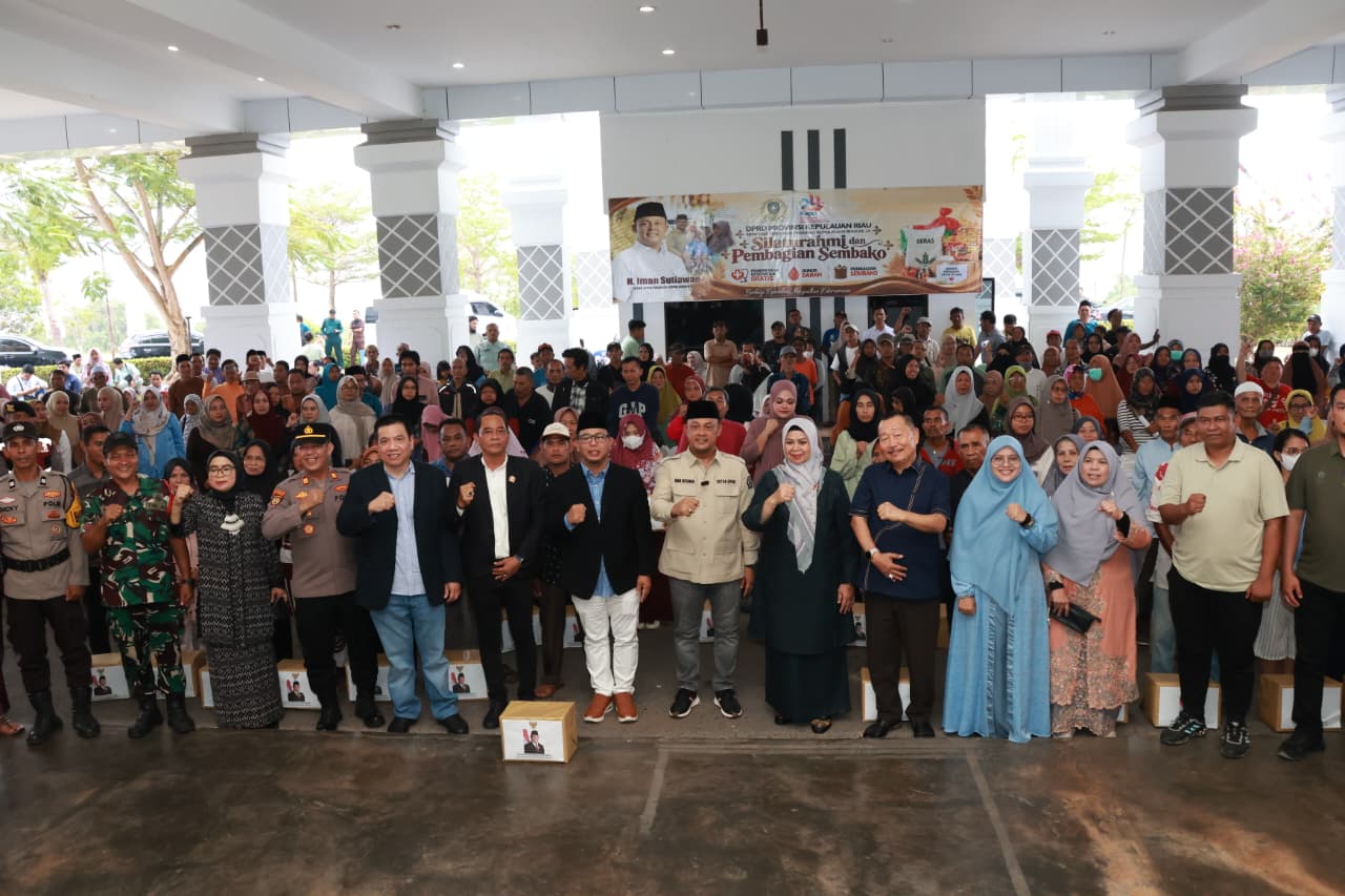 Semarak Hari Jadi ke-24 Kepri, DPRD Kepri Gelar Pemeriksaan Kesehatan, Donor Darah dan Berbagi Sembako