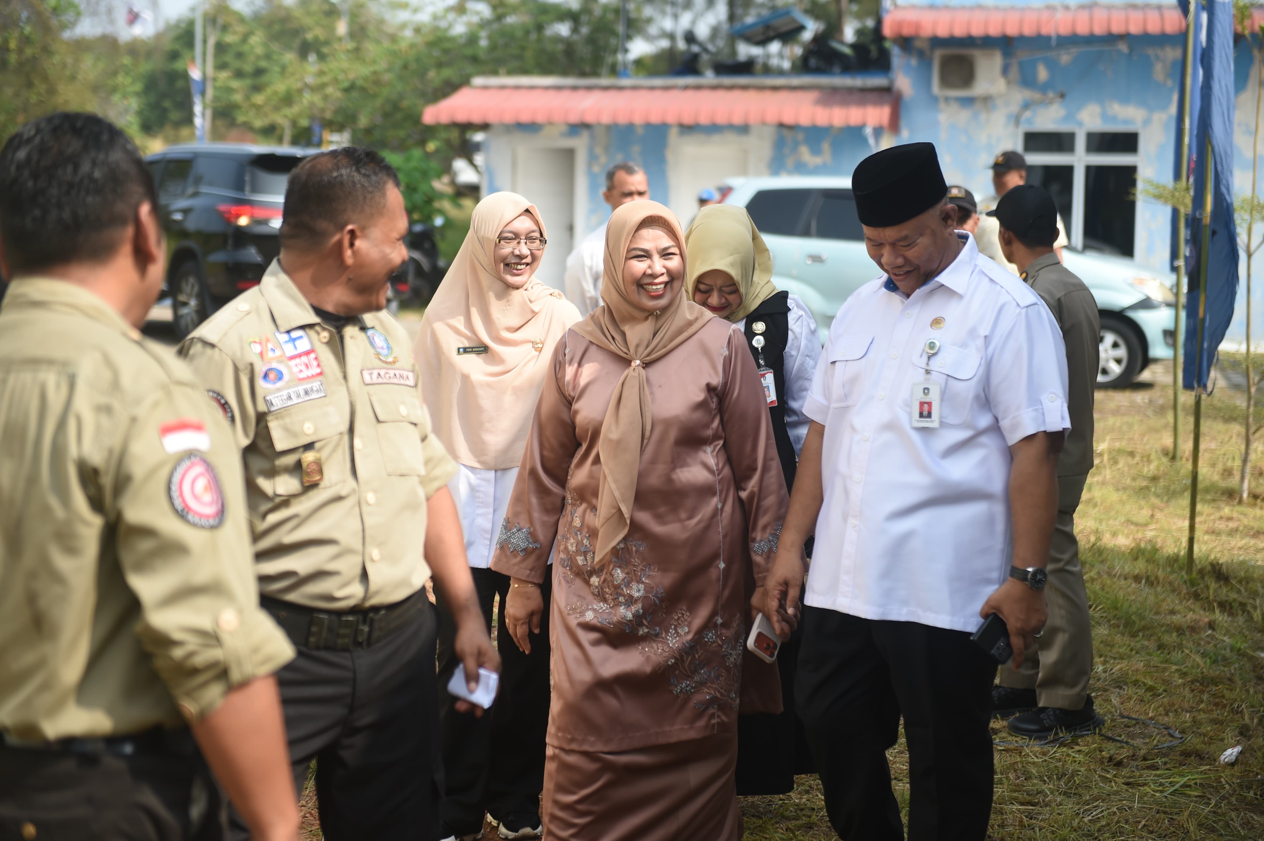 Dewi Ansar Kukuhkan FK Tagana Kepri, Garda Terdepan Tanggap Bencana
