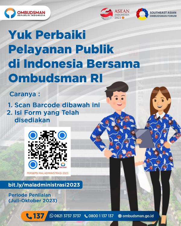 Yuk Perbaiki Pelayanan Publik Bersama Ombudsman RI
