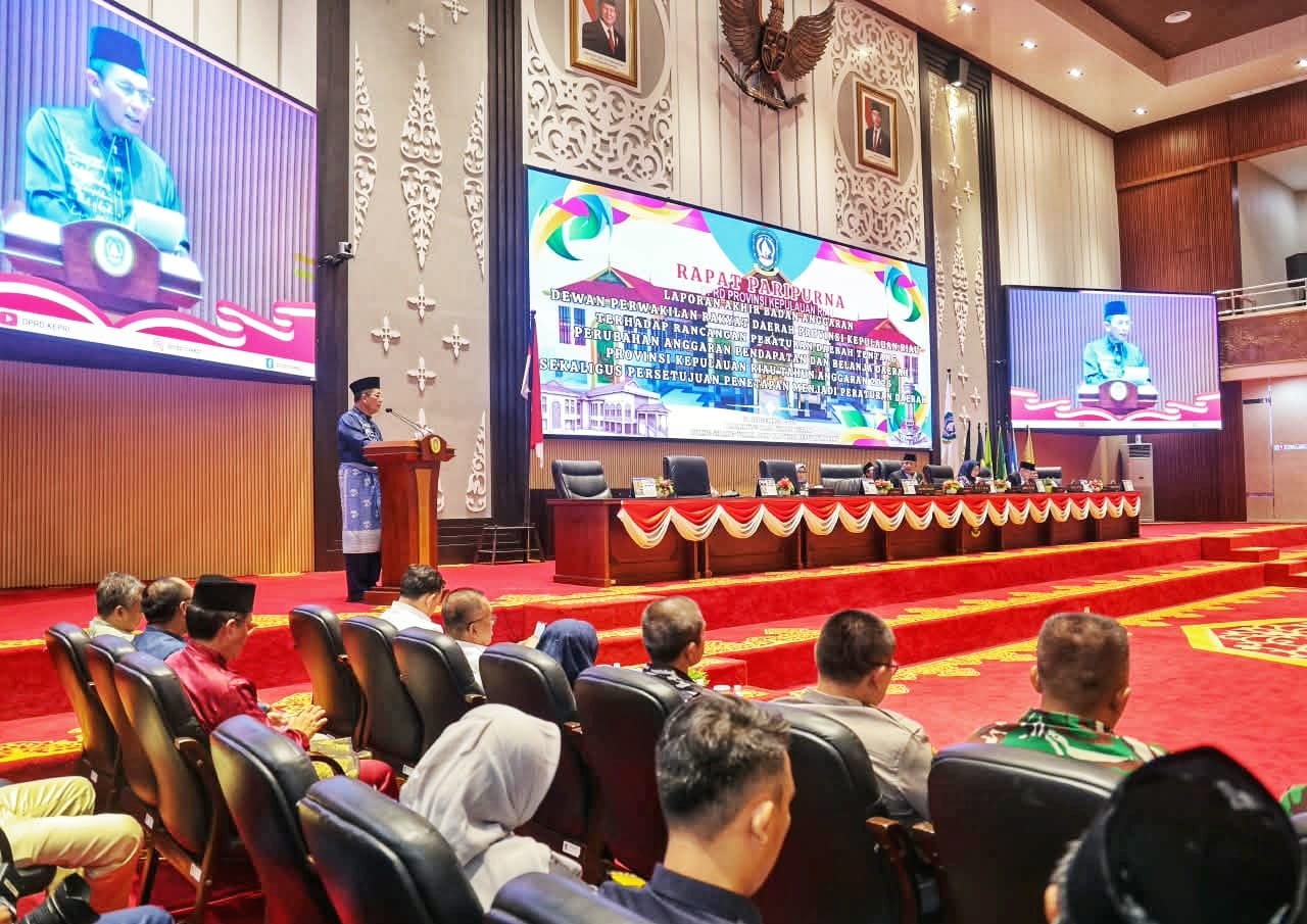 Perda Perubahan APBD Provinsi Kepri Tahun 2026 Disahkan, Pendapatan Naik Rp82,19 Miliar, Belanja Rp3,63 Triliun, APBD Tetap Berimbang