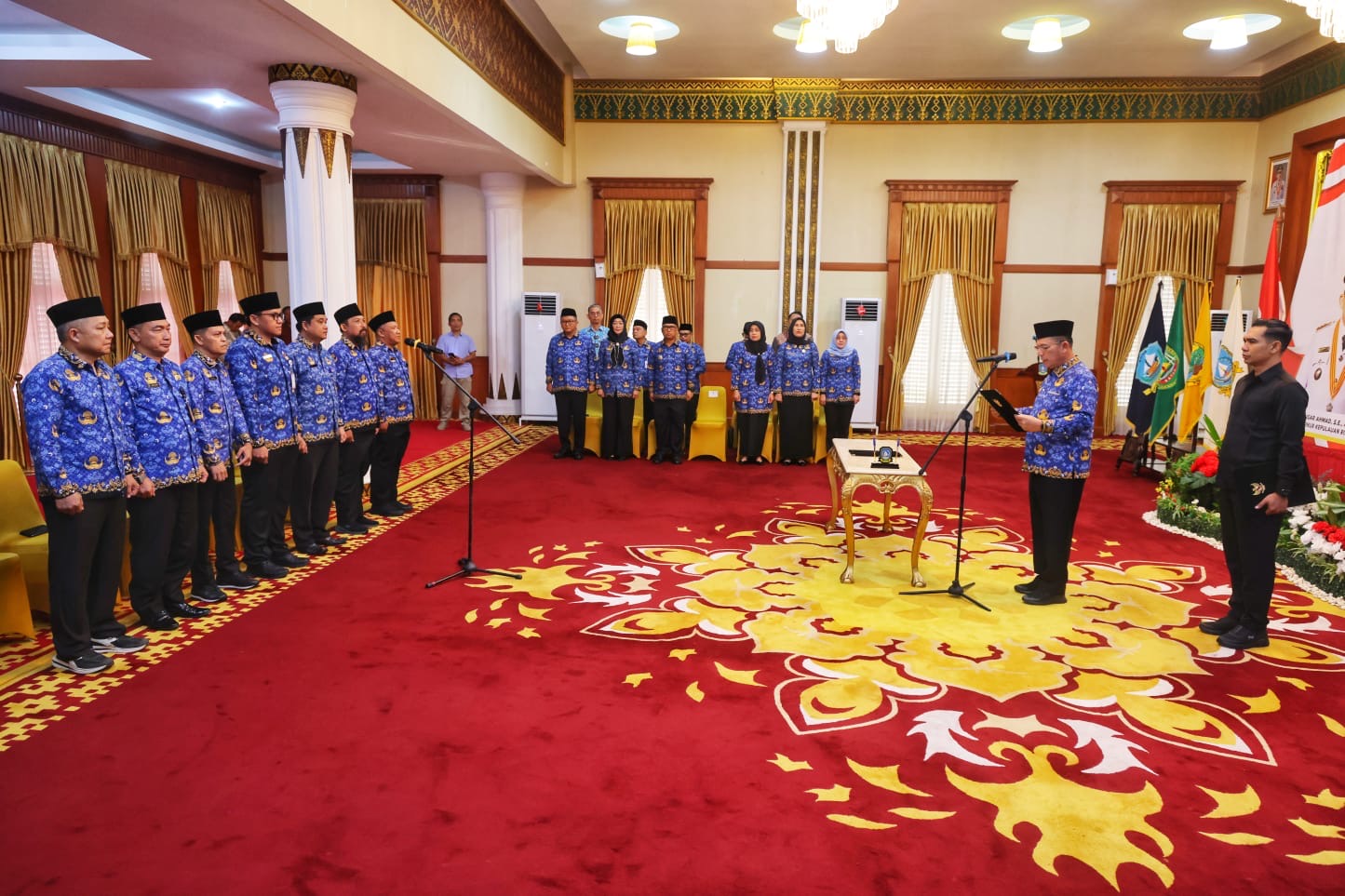 Gubernur Ansar Lantik Pejabat Eselon II dan III, Tekankan Integritas dan Kompetensi