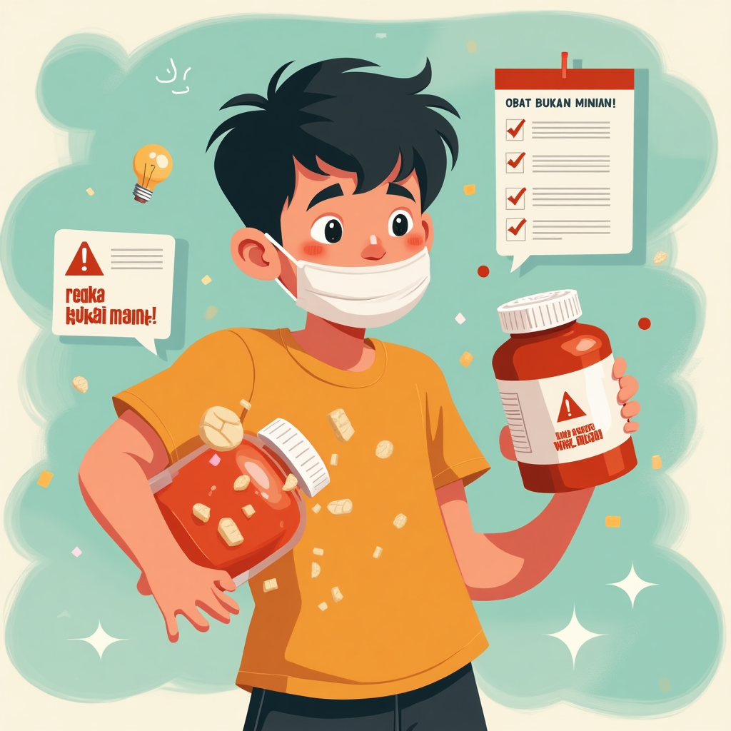 Siapa nih yang suka minum obat asal-asalan? Eits, hati-hati!