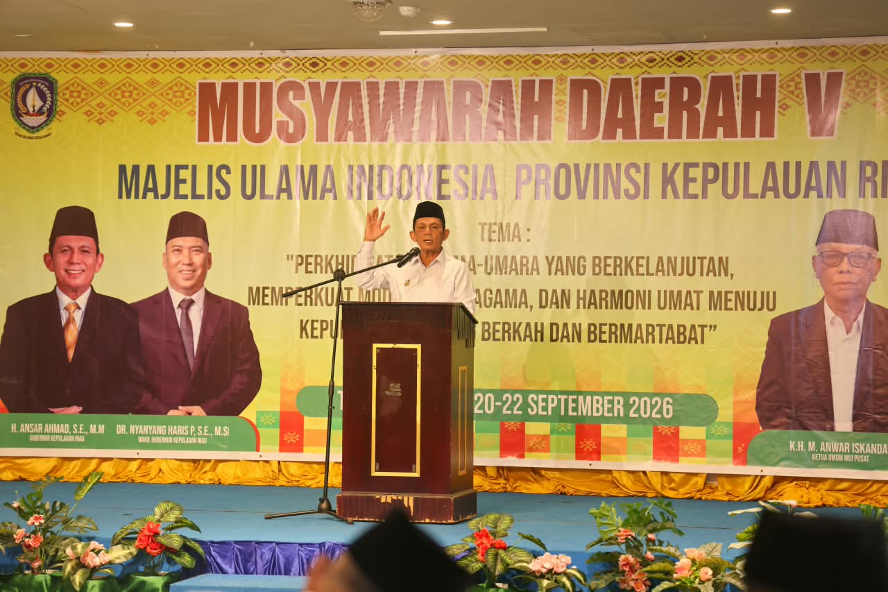 Hadiri Musda MUI Kepri, Gubernur Ansar: Momentum Evaluasi dan Regenerasi