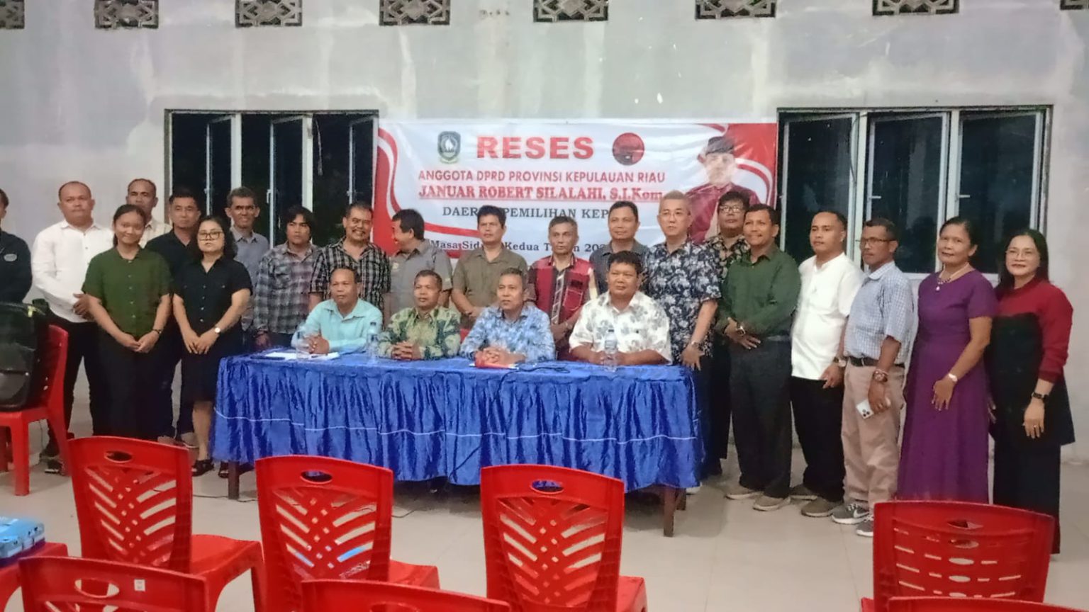 Reses di Karimun, Januar Robert Silalahi Serap Aspirasi Tokoh Agama dan Janji Perjuangkan Kebutuhan Gereja hingga Insentif Guru Sekolah Minggu