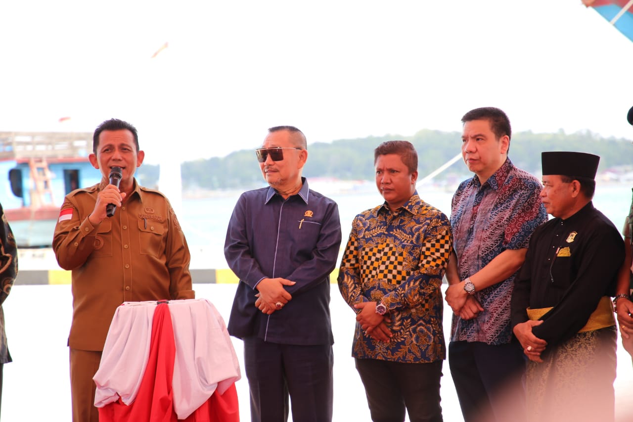 Anggota DPRD Kepri Hadiri Peresmian Integrasi Dermaga Pelantar Kota Tanjungpinang